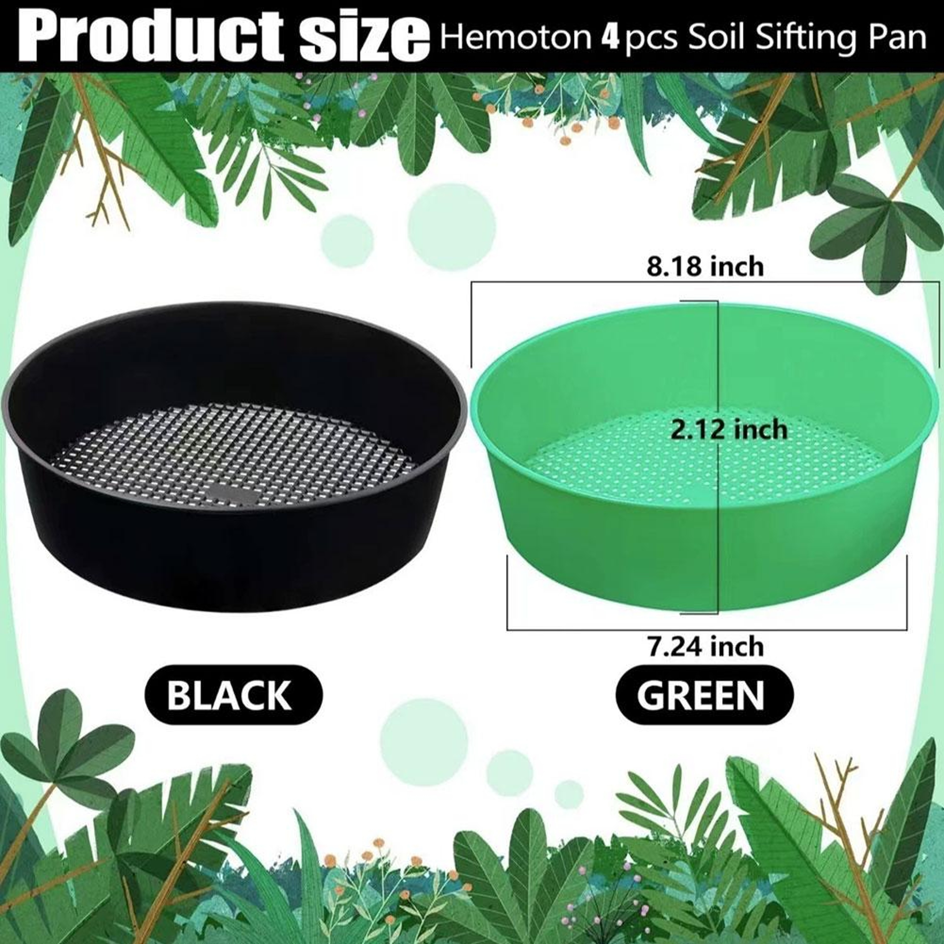 Garden Soil Sieve Filter Mesh for Compost, Potting Mix & Stone Sifting – view 6