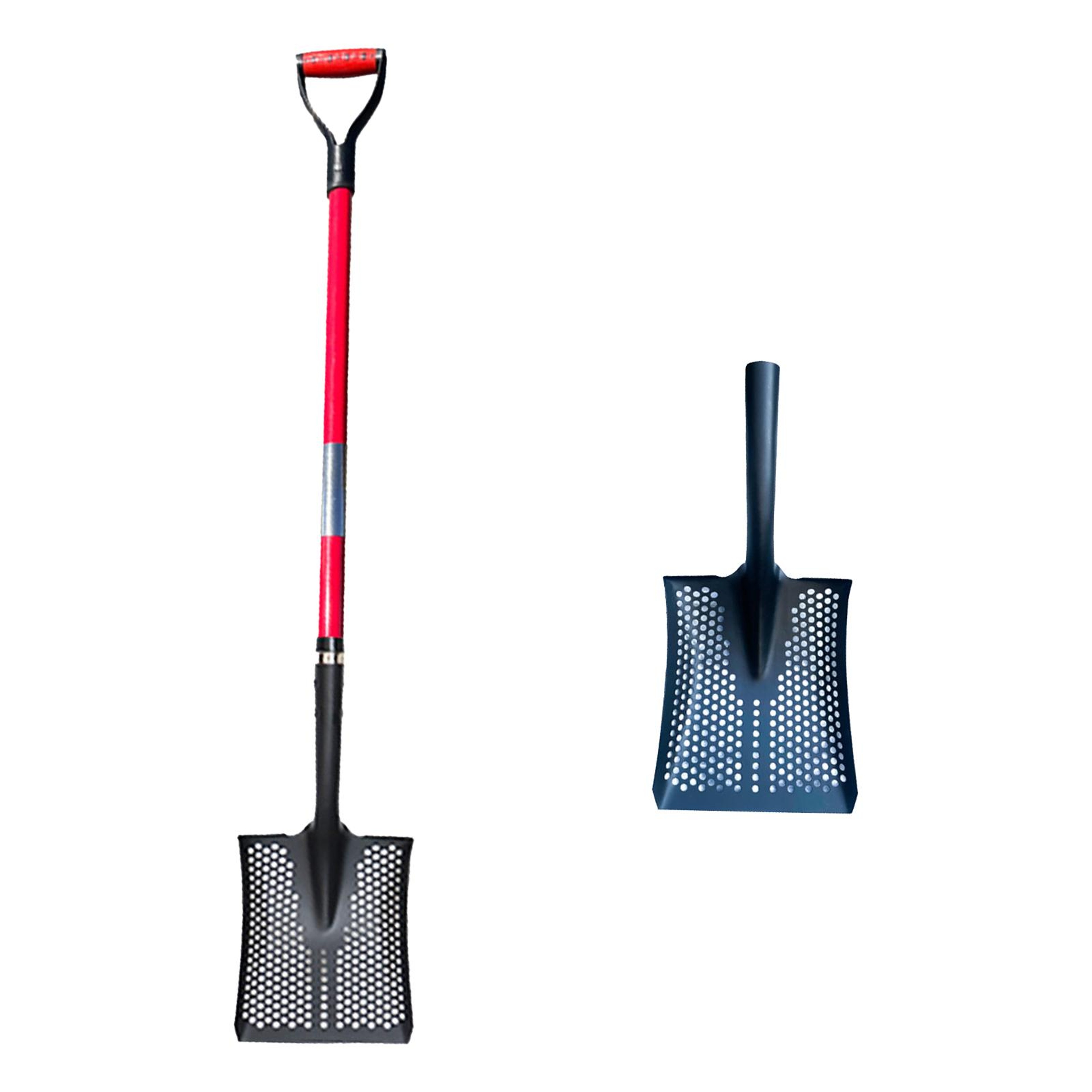 Heavy Duty Soil Sifter Shovel Head Garden Sieve For Soil Screening Rocks  Yard Cleanup 1
