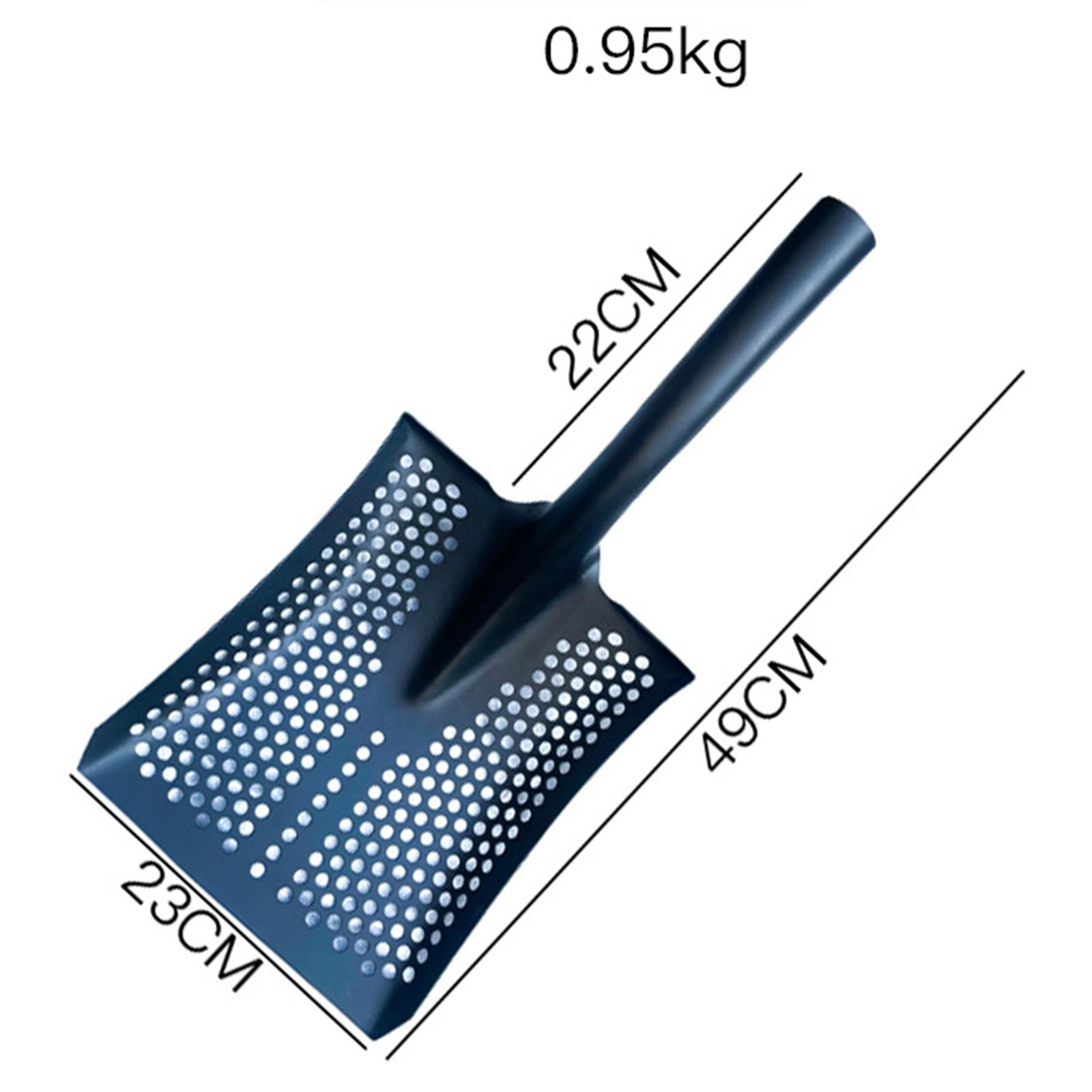 Heavy Duty Soil Sifter Shovel Head Garden Sieve For Soil Screening Rocks  Yard Cleanup 4