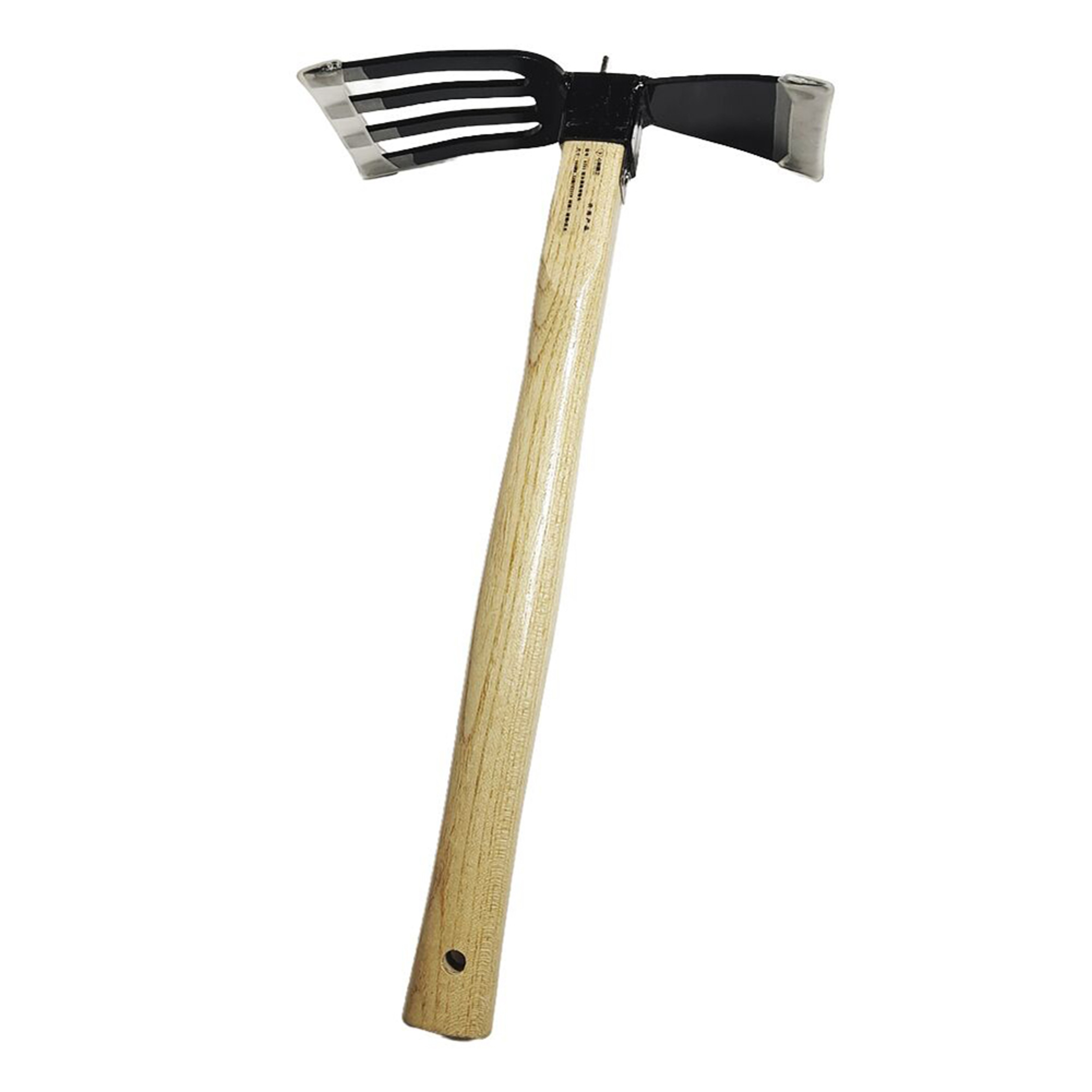 Hand Garden Cultivator  Garden Hoe With Wooden Handle For Weeding Digging  Soil Loosening 3