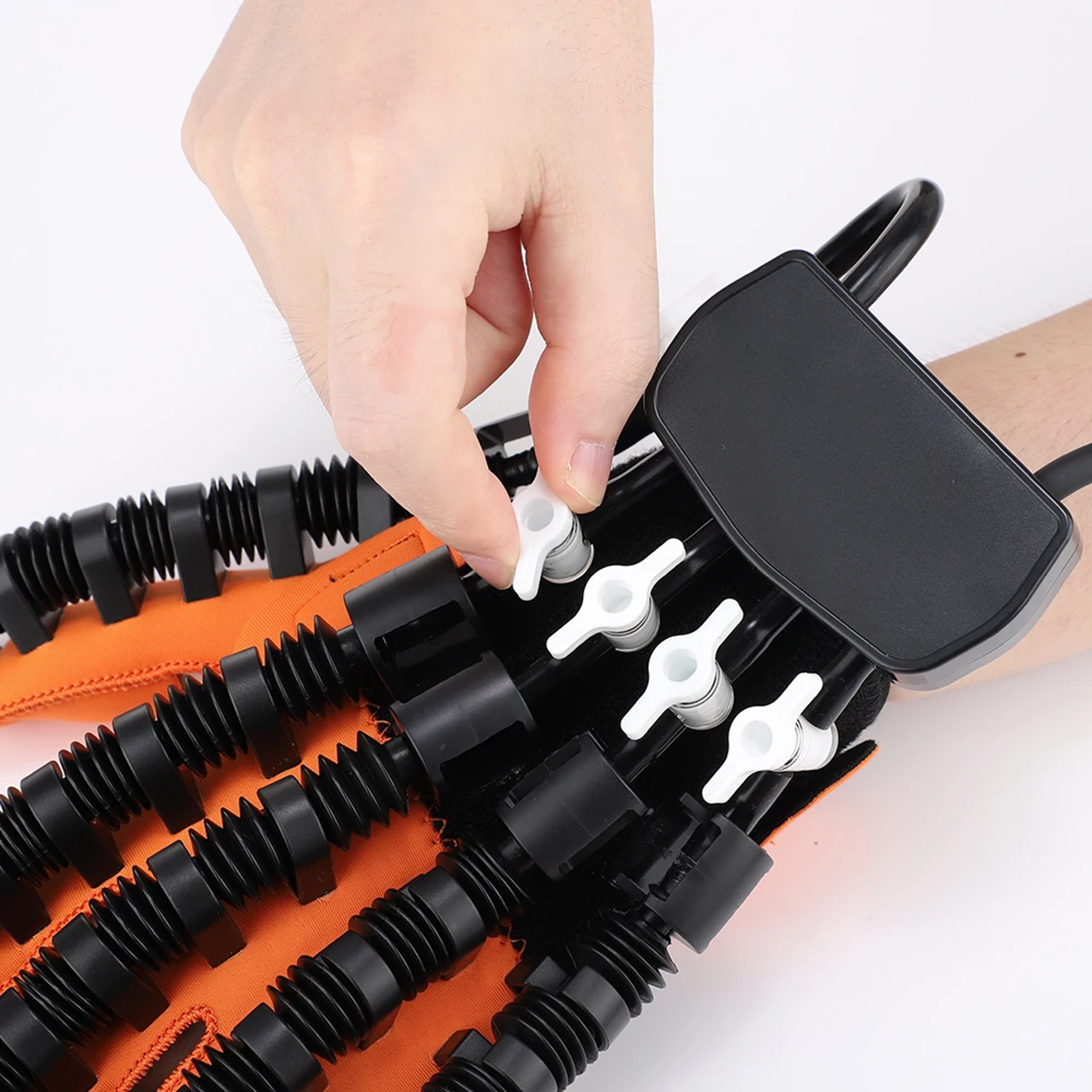 Smart Robotic Hand Rehabilitation Glove for Stroke Recovery and Finger Training – view 5