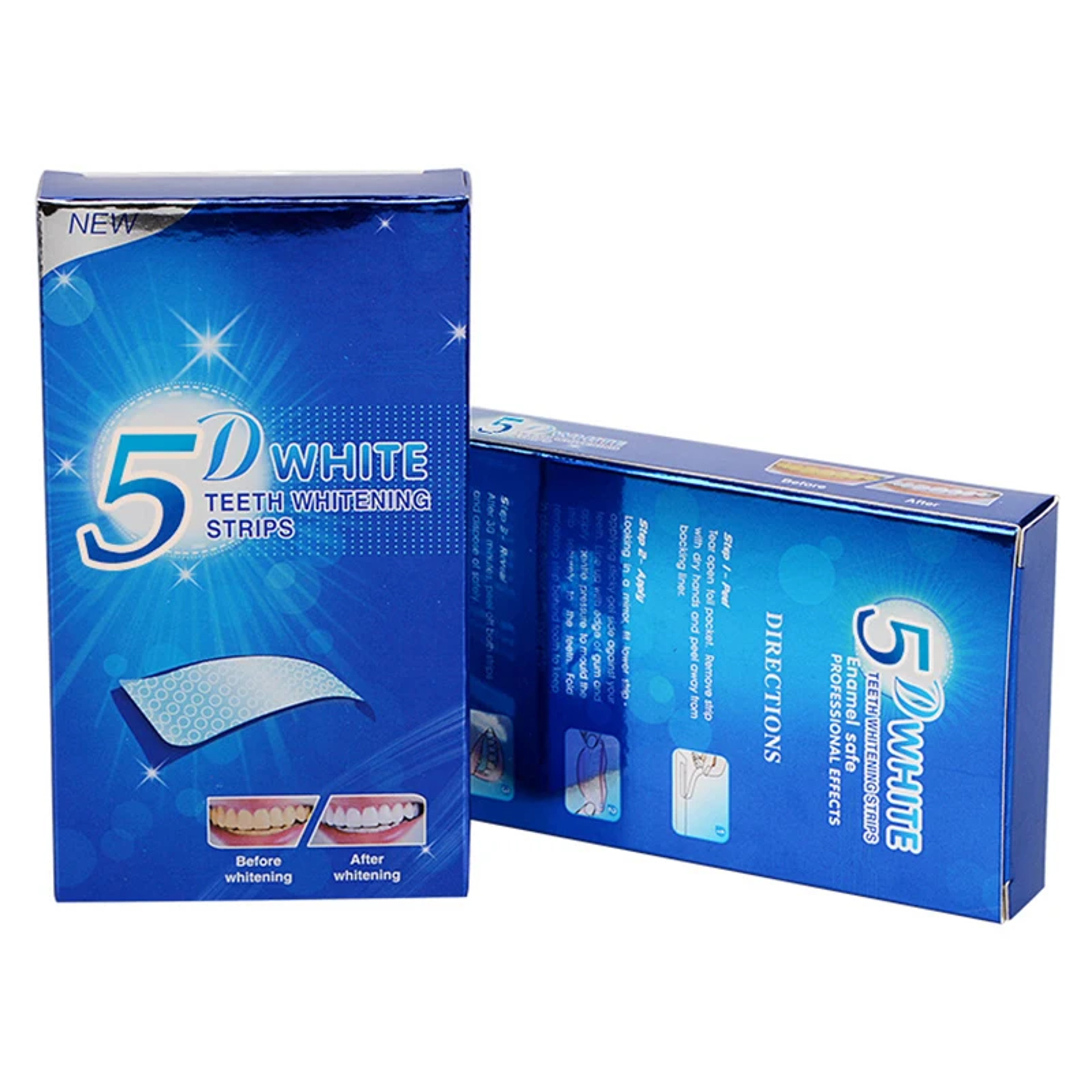 Teeth Whitening Strips Kit Fast Stain Removal Dental Whitening Strips 1