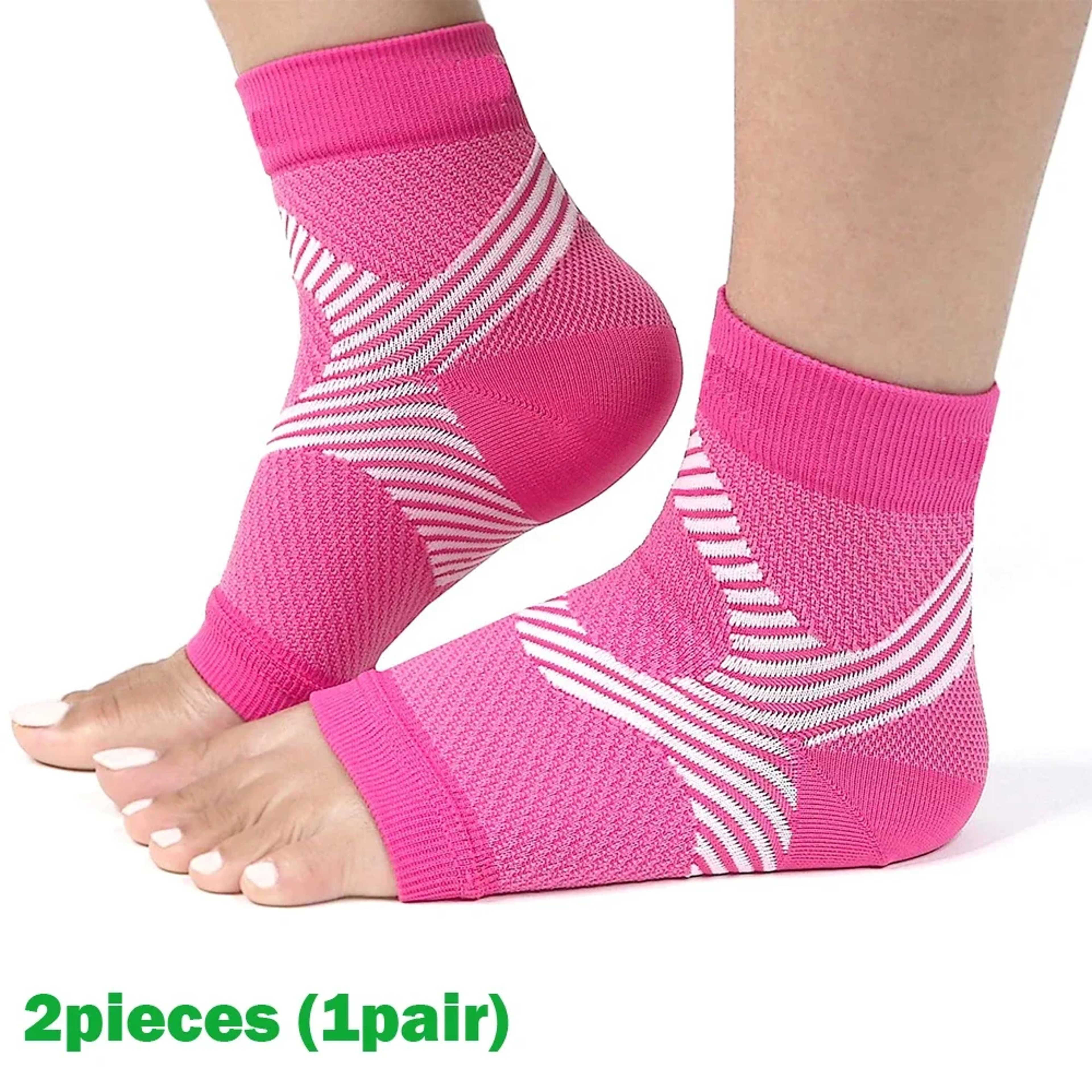 Plantar Fasciitis Compression Sock Foot Brace Ankle Support Sleeve For Heel Pain Relief 7
