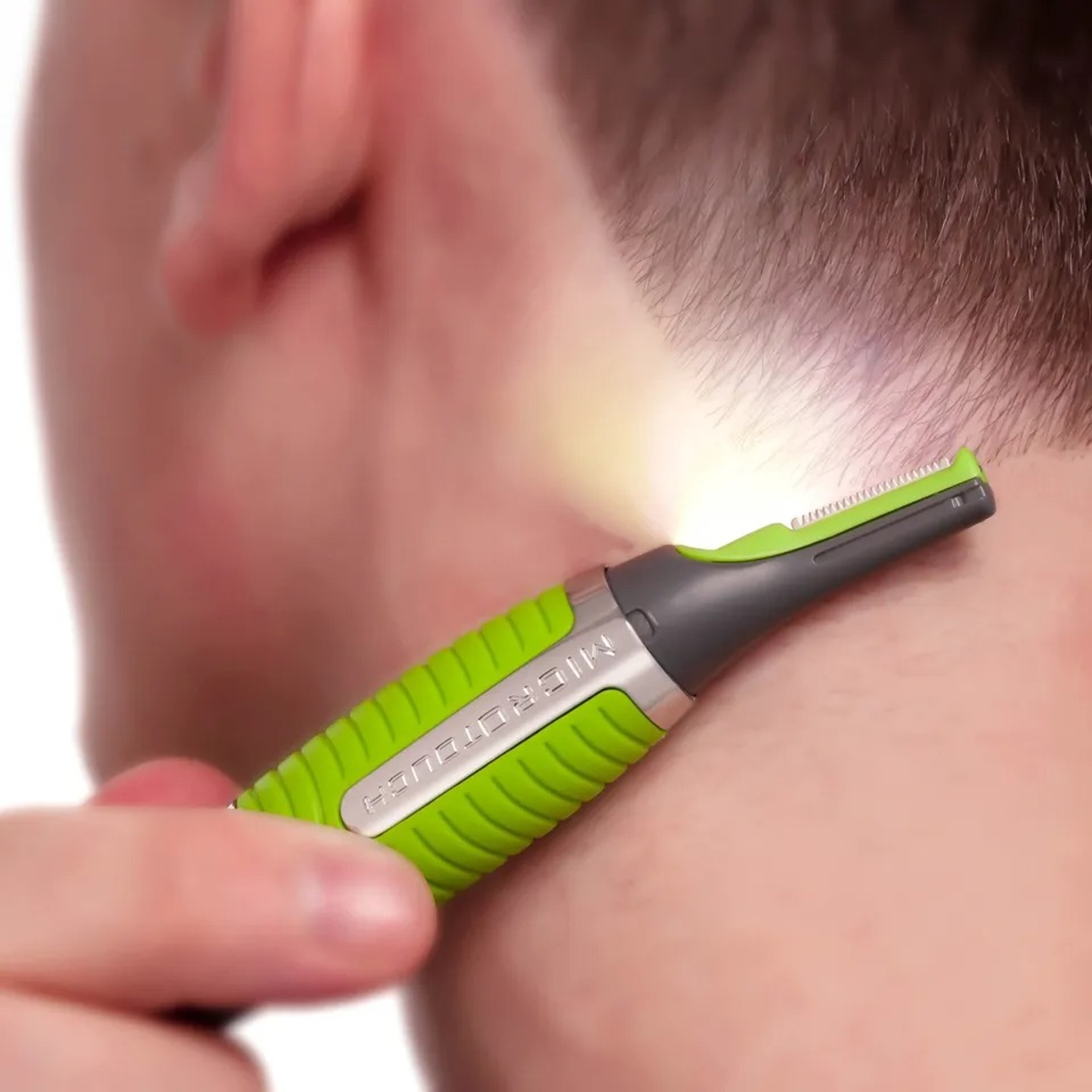 Hot Men Nose Ear Face Neck Eyebrow Hair Mustache Beard Trimmer Shaver Clipper PE 8
