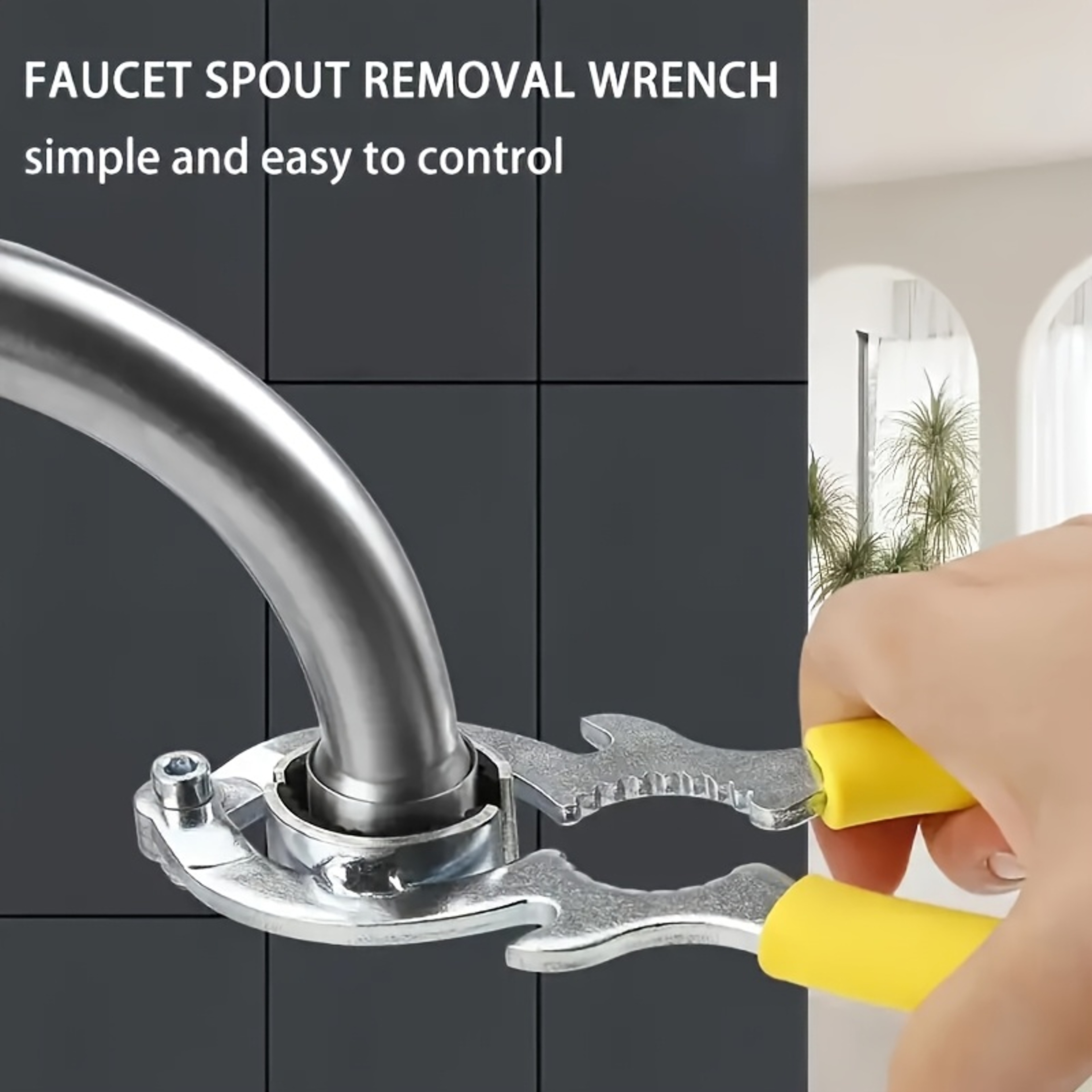 3 In 1 Kitchen Faucet Aerator Removal Tool & Multi Function Bubbler Wrench – view 3