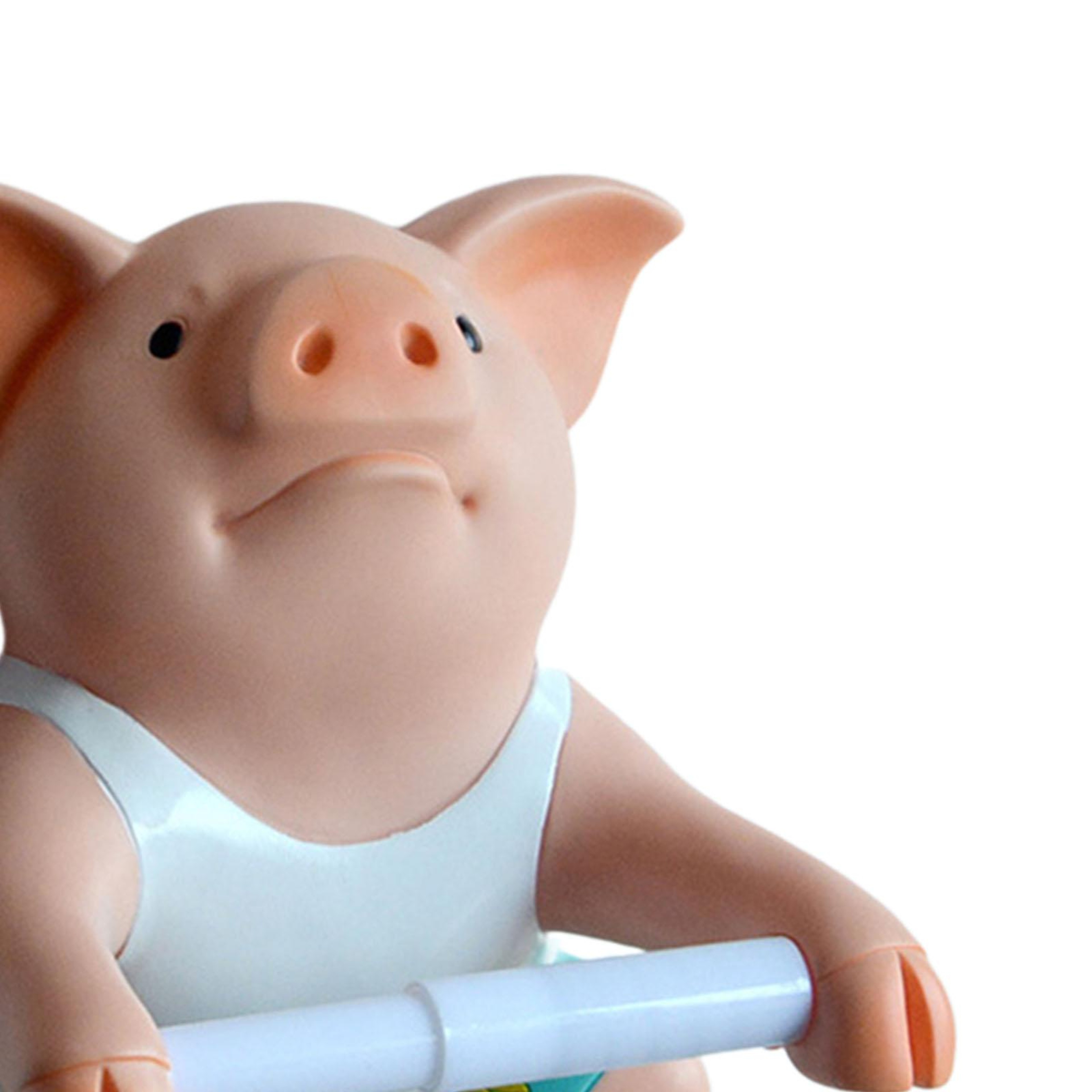Pig Wall Mounted Toilet Paper Holder Funny Animal Tissue Roll Organizer For Bathroom Decor 4