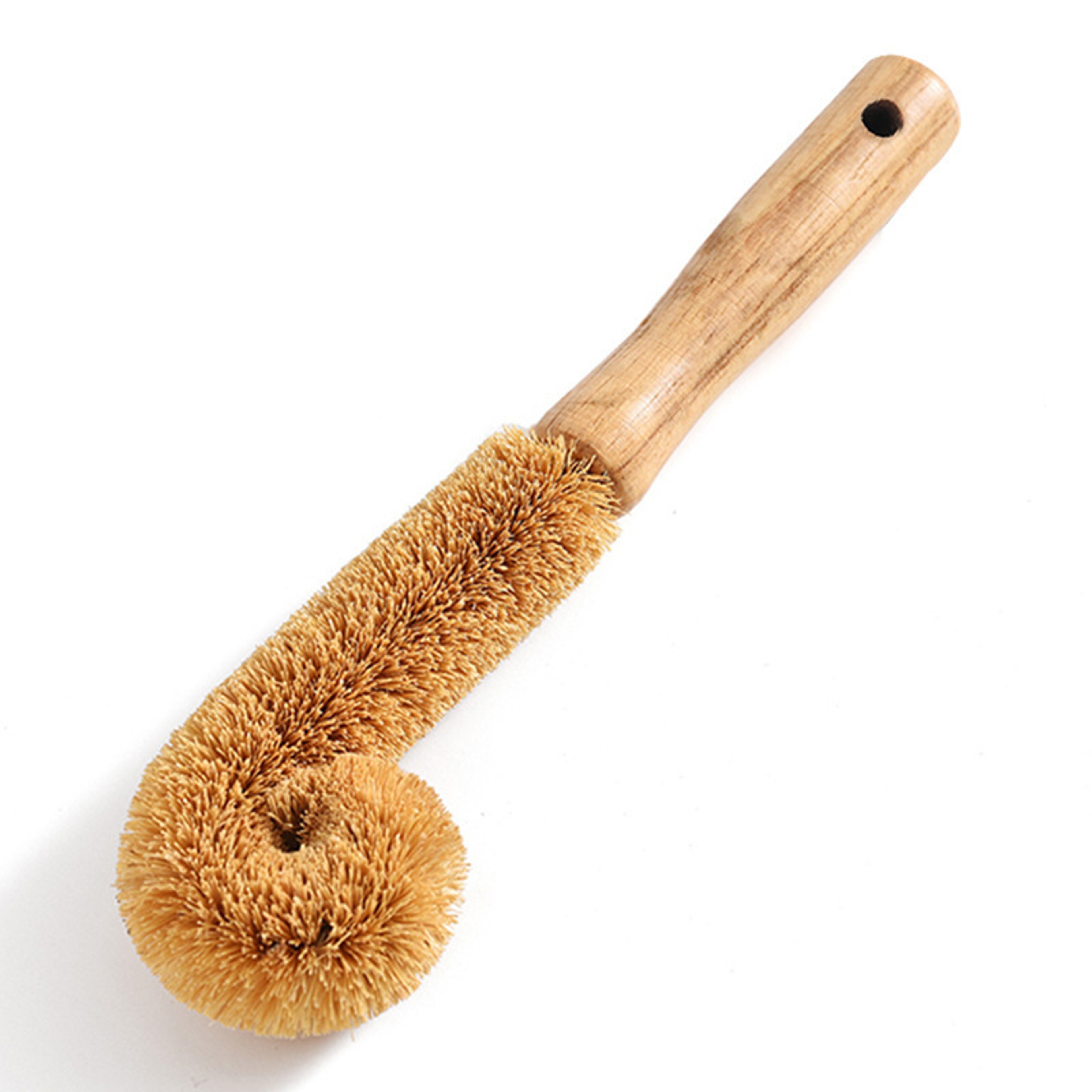 EcoCoir Kitchen Scrub Brush Set For Bottles Cups  Dish Cleaning Brush Tasks 4