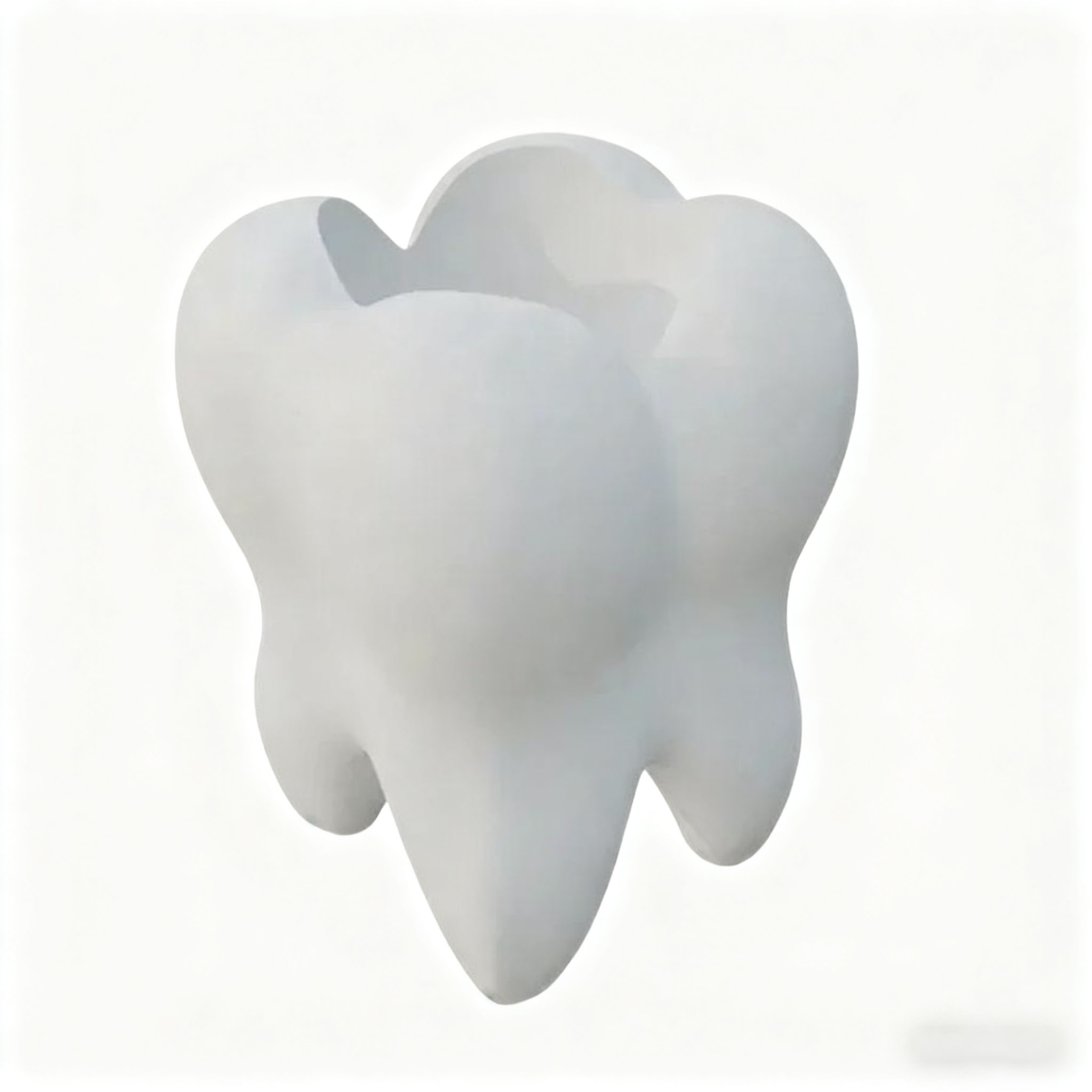 ToothShape 3D Desk  Bathroom Organizer Holder For Toothbrushes Makeup Brushes And Pens 6