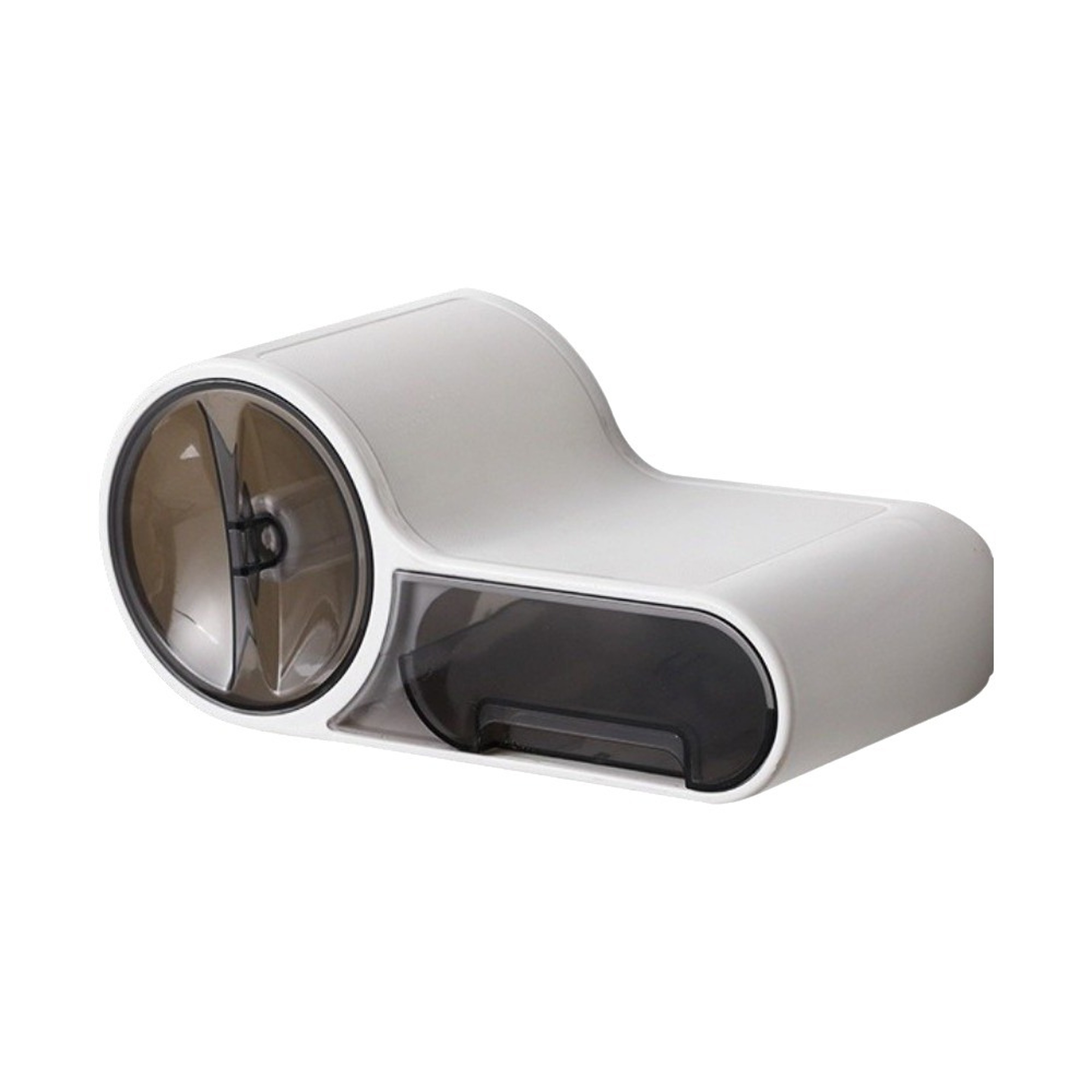 Waterproof Wall Mount Toilet Paper Holder With Storage Shelf  Phone Stand 1