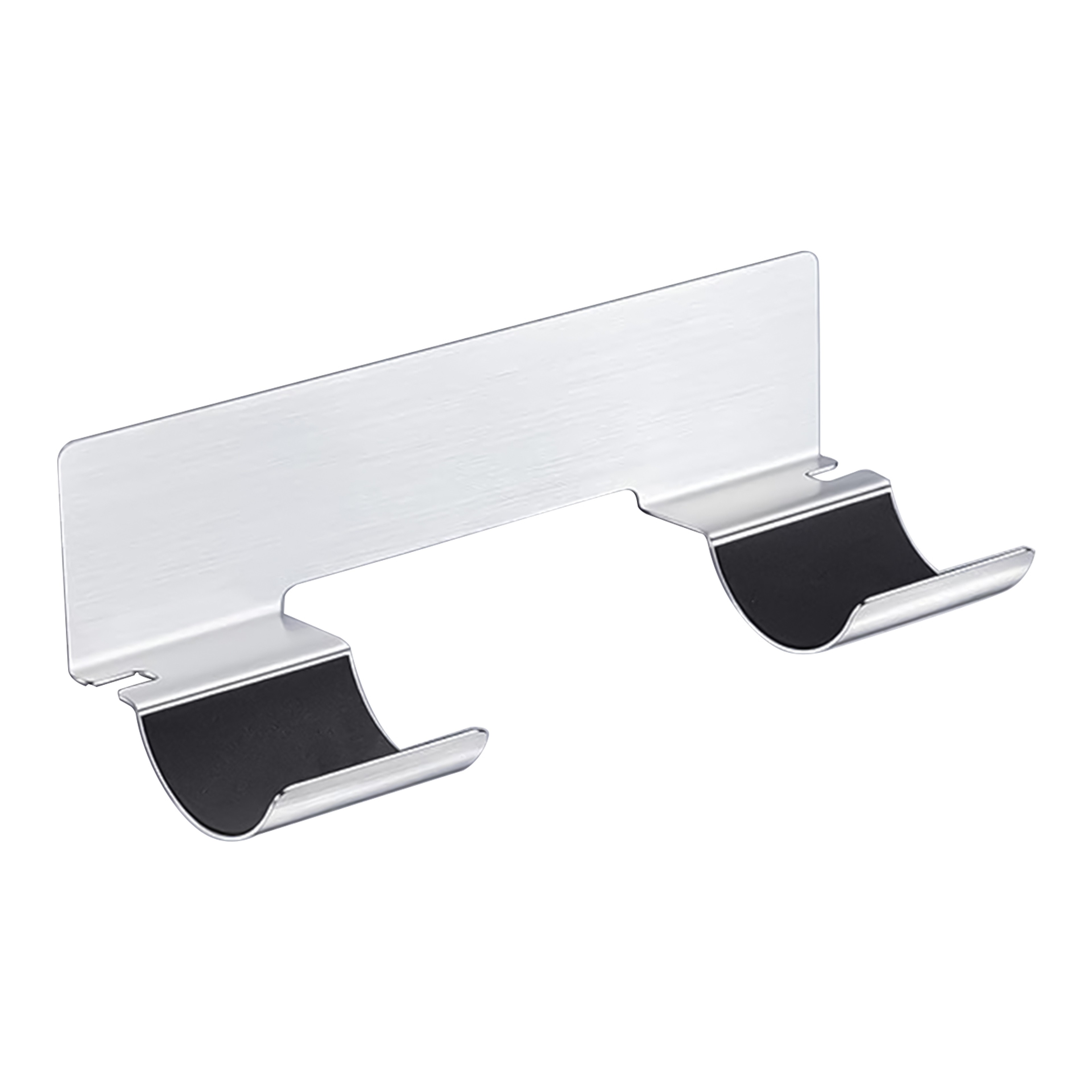 Premium Stainless Steel Hair Dryer Holder Space Saving Wall Mount Hair Dryer Holder  Bathroom Organ 5