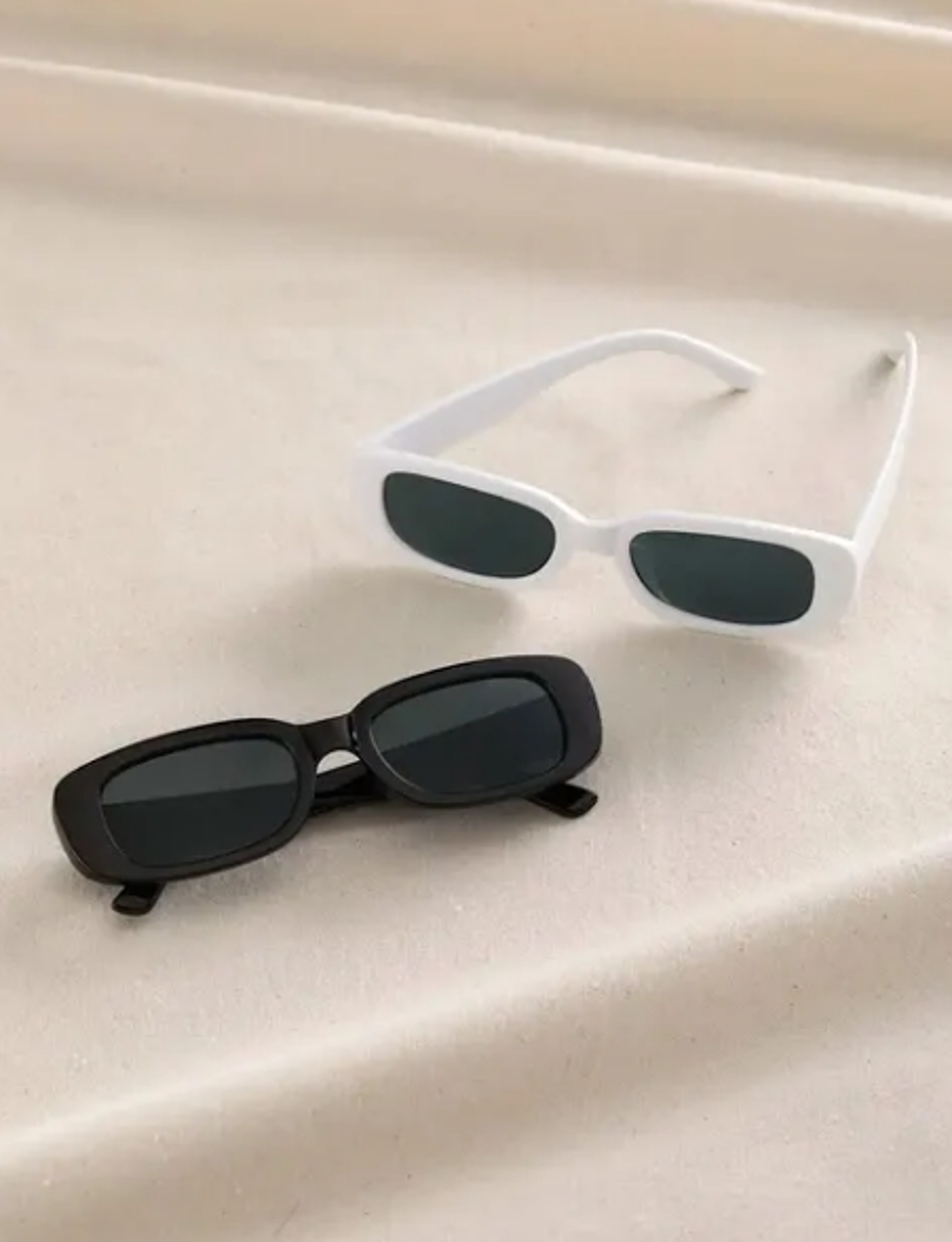 Retro Y2K Rectangle Sunglasses Set Vintage Candy Color Shades For Women  Men 0