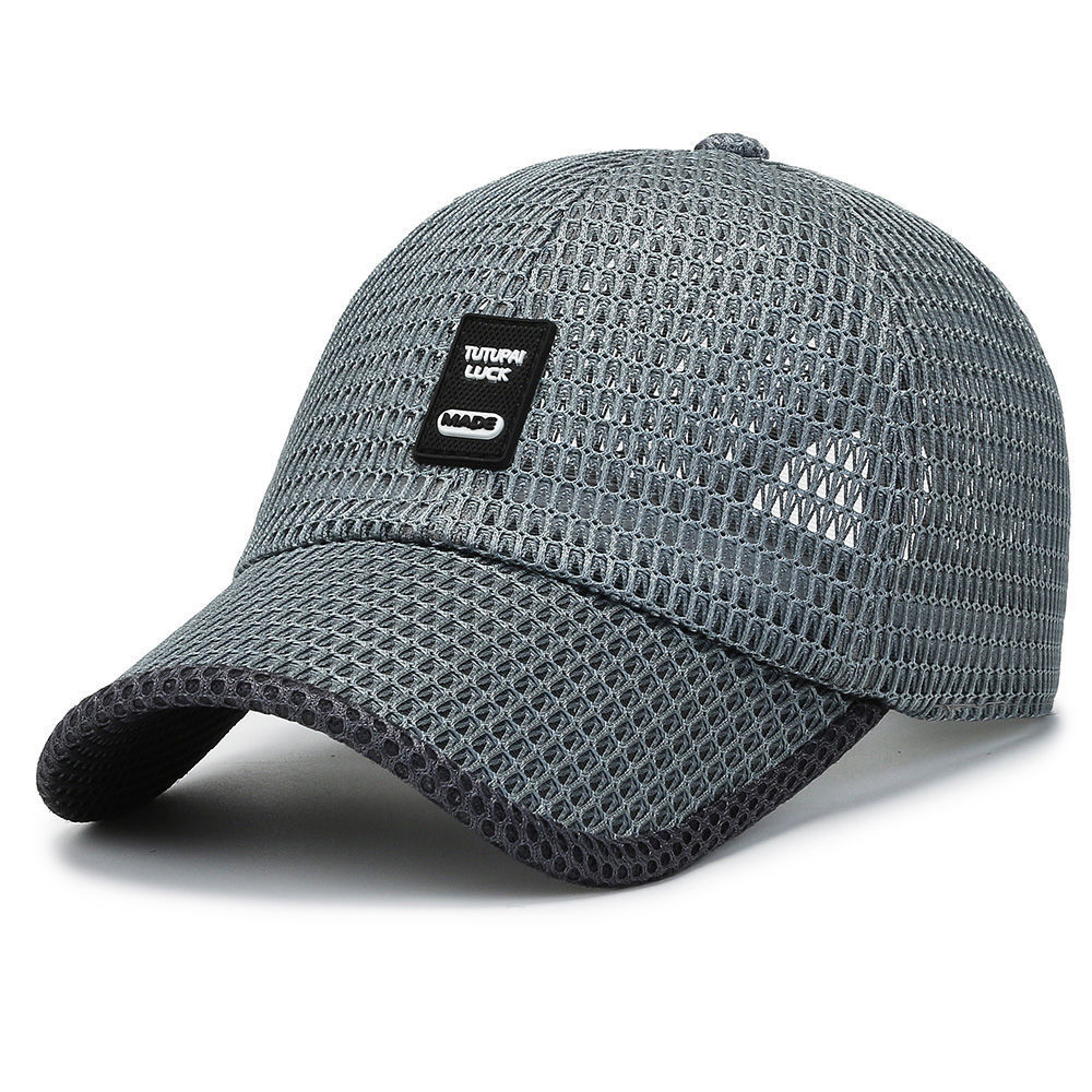 UV Shield Quick Dry Mesh Baseball Cap For Men  Wide Brim Outdoor Sun Protection Hat 6