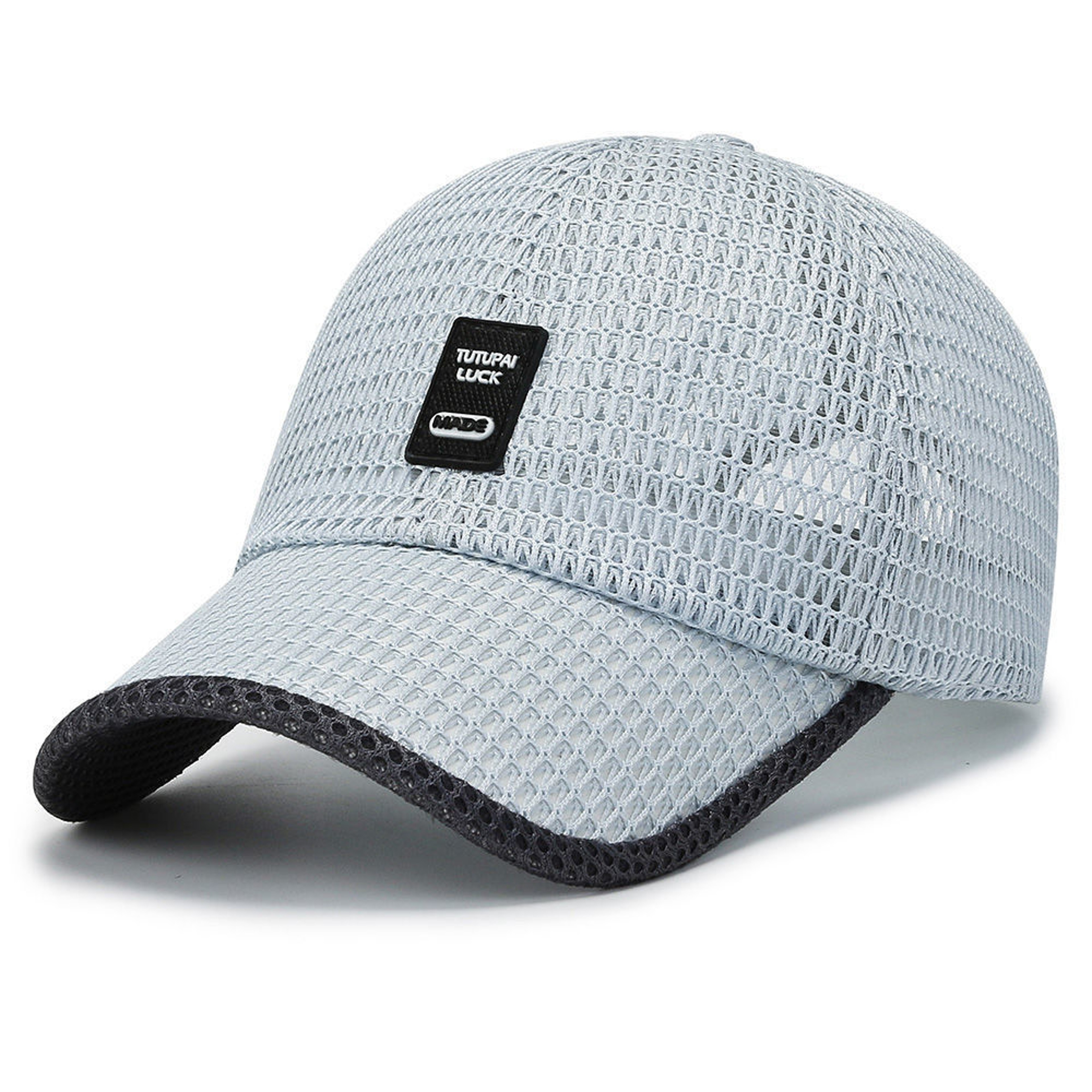 UV Shield Quick Dry Mesh Baseball Cap For Men  Wide Brim Outdoor Sun Protection Hat 7