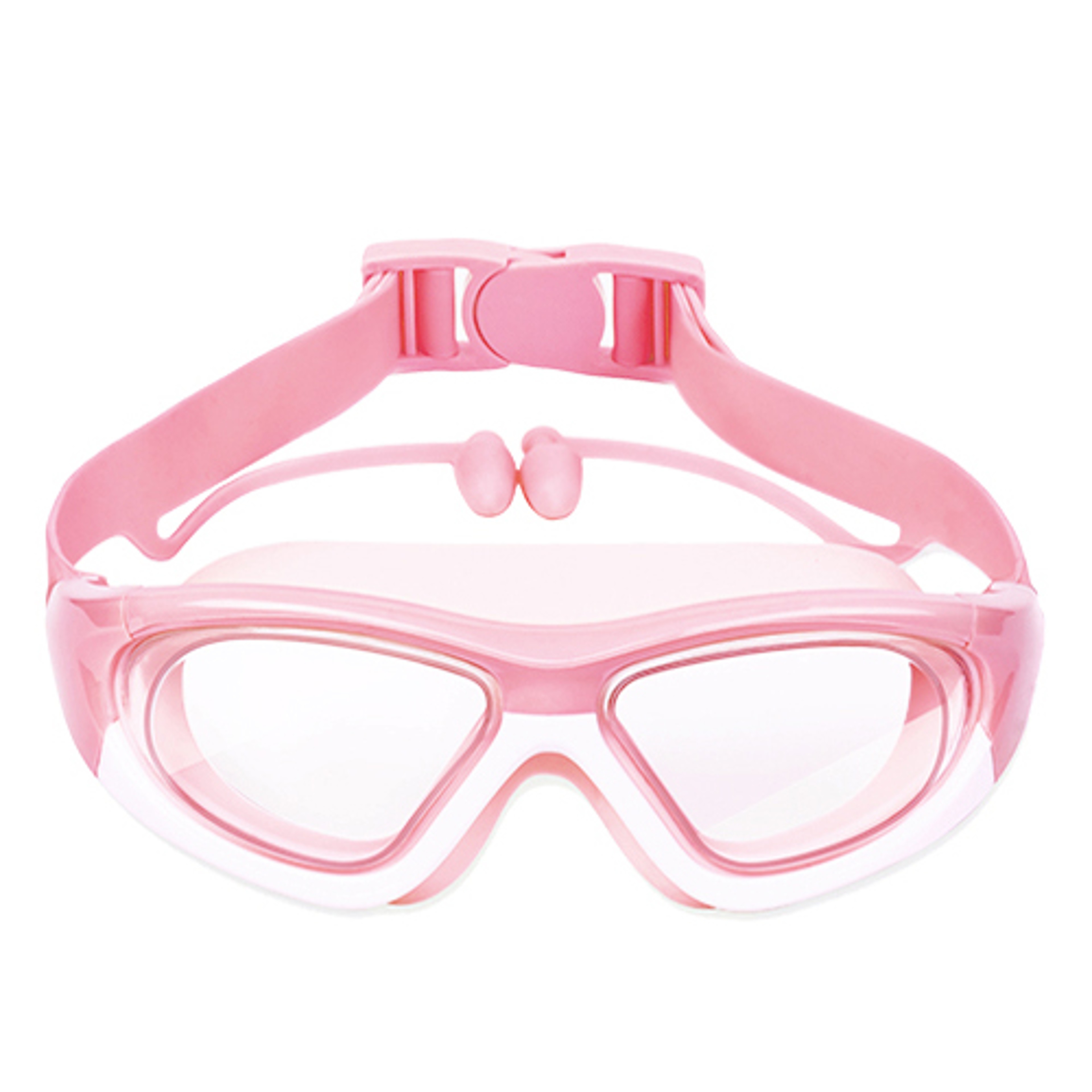 Kids Waterproof Anti Fog Swimming Goggles with Silicone Earplugs – view 9