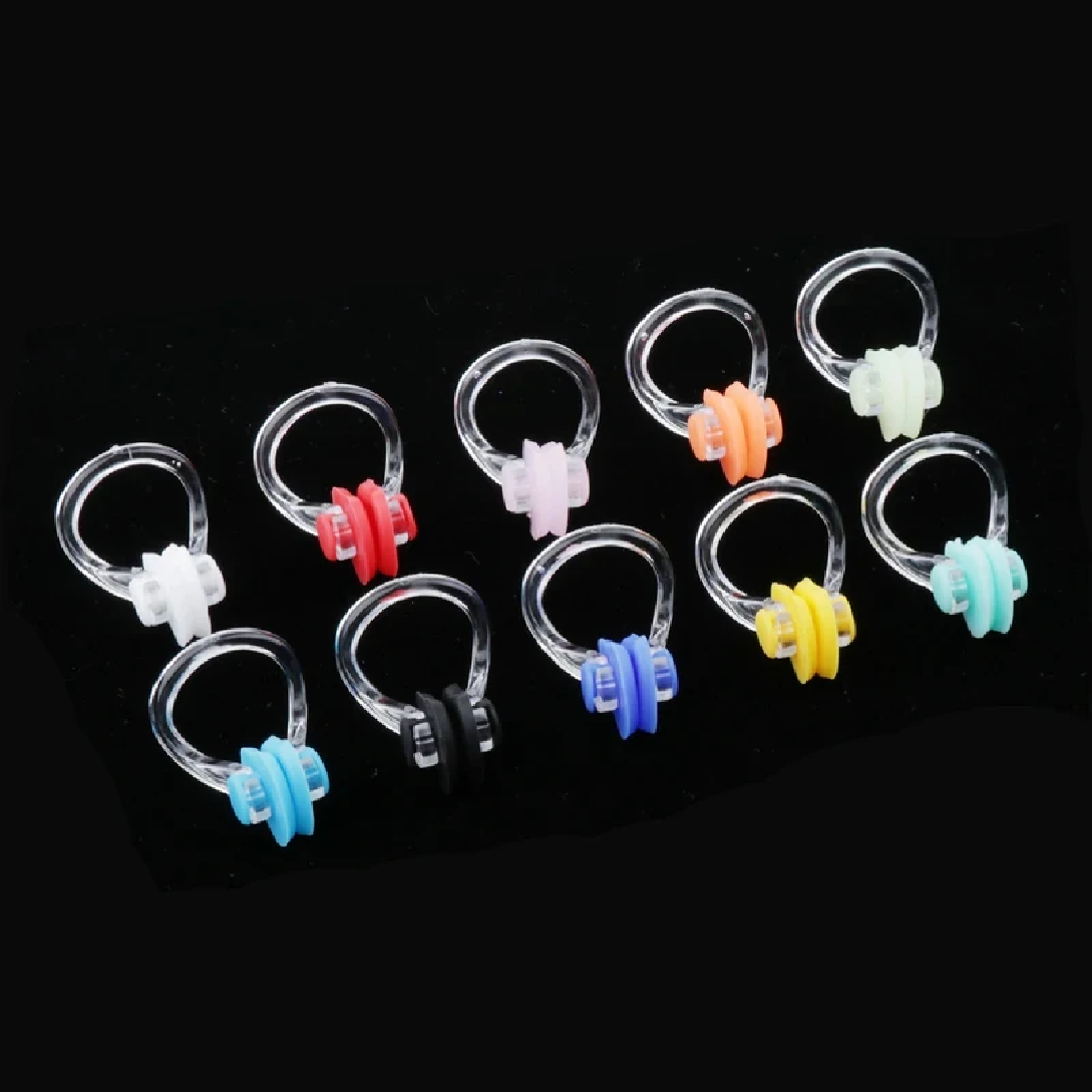 Reusable Soft Silicone Swimming Nose Clip Comfortable Waterproof Nose Plugs For Adults Kids 4