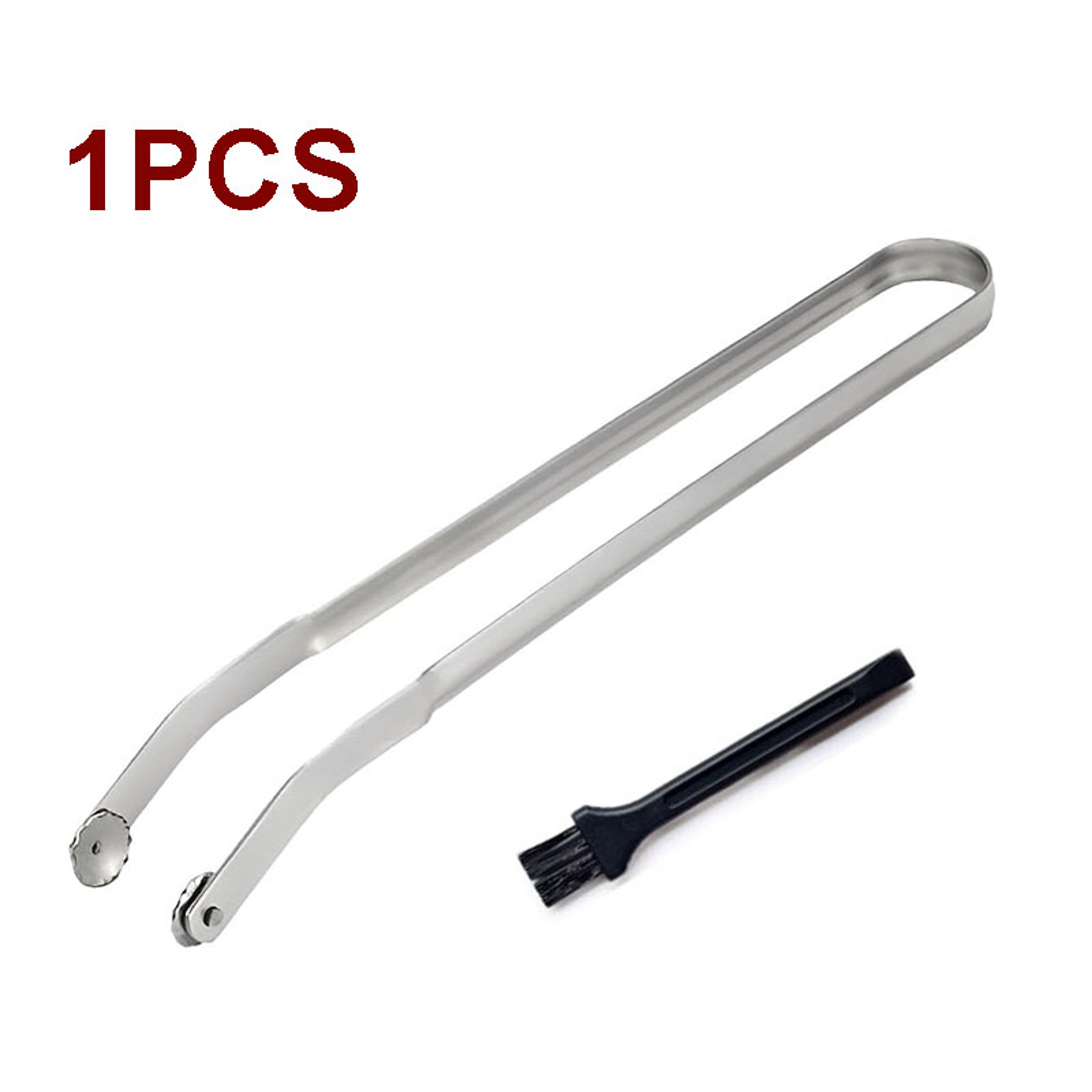 BBQ Sausage Tongs Stainless Steel Grill Tongs For Hot Dogs Sausages  Barbecue Cooking 6