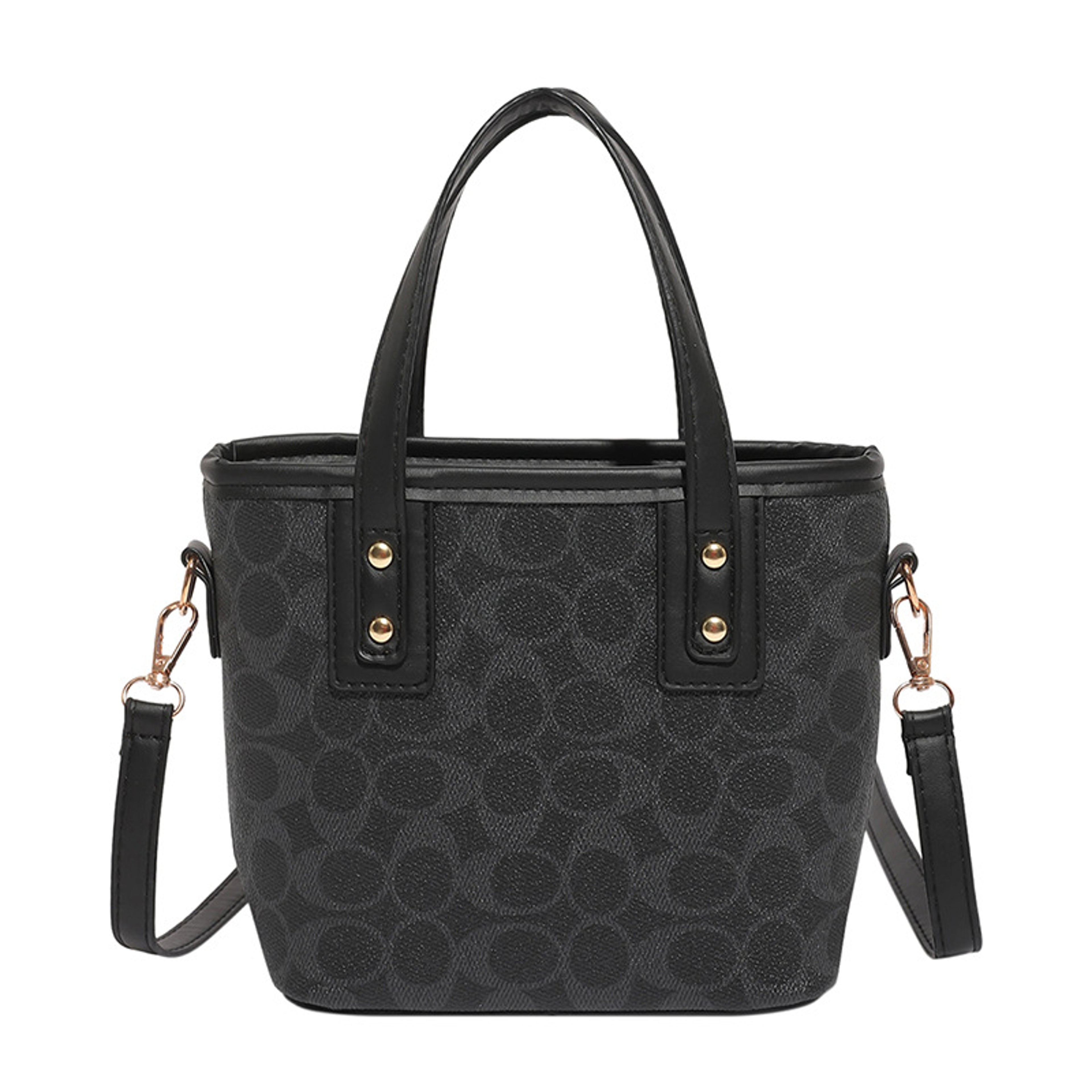 Elegant Women's Crossbody Bag Textured Bucket Bag Korean Fashion Shoulder Purse – view 8
