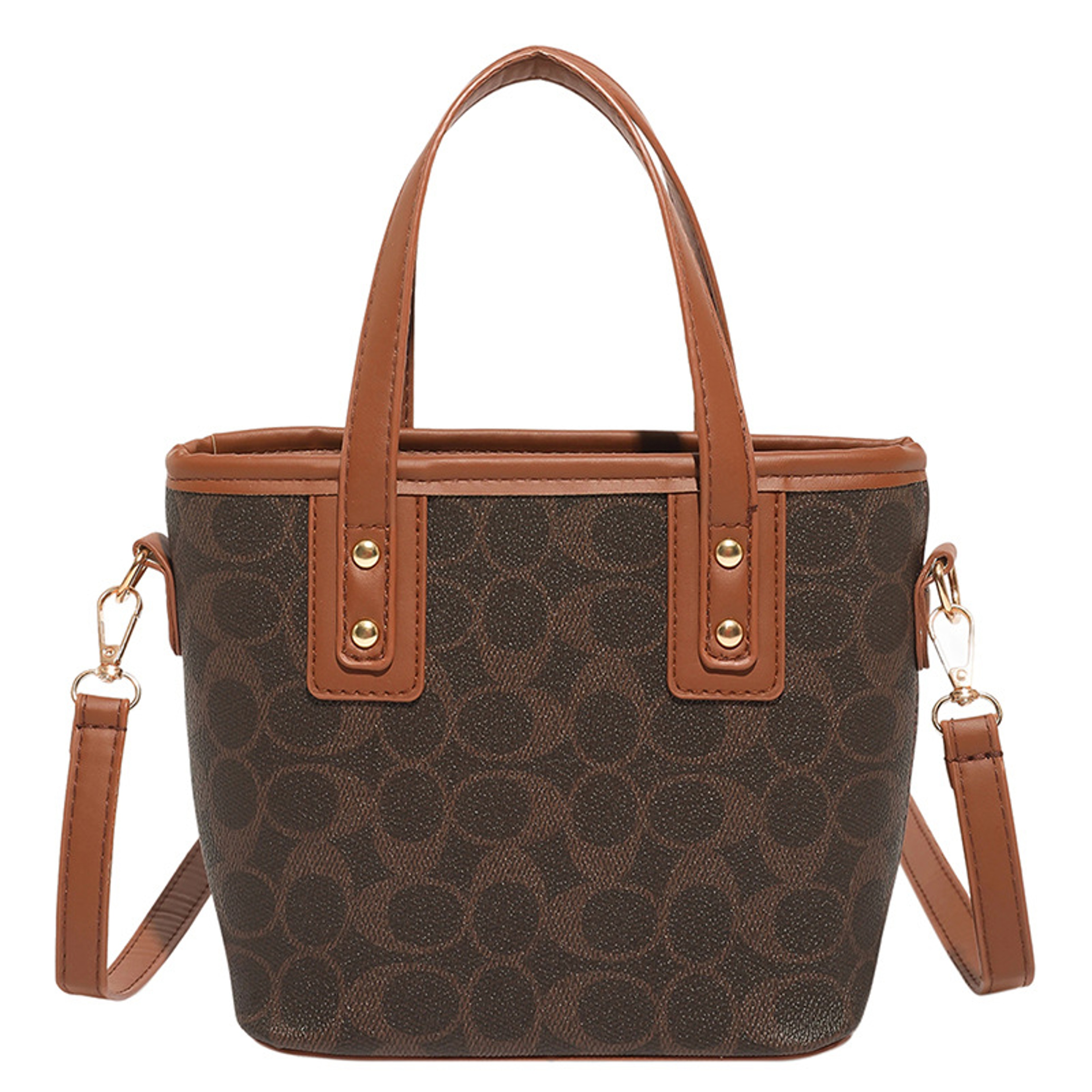 Elegant Women's Crossbody Bag Textured Bucket Bag Korean Fashion Shoulder Purse – view 9