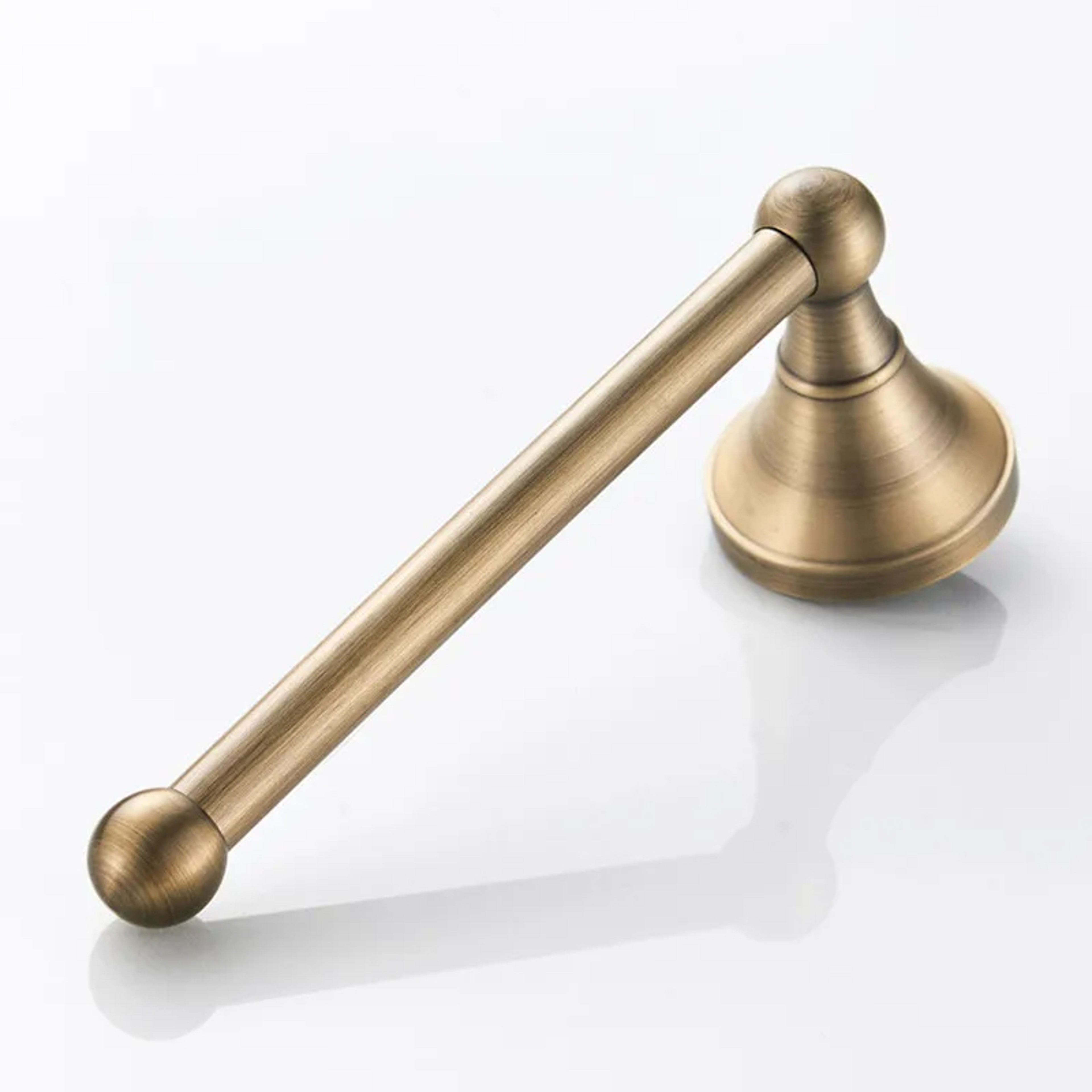 Antique Bronze Wall Mounted Toilet Paper Holder With Brass Finish Vintage Bathroom Tissue Rack 2