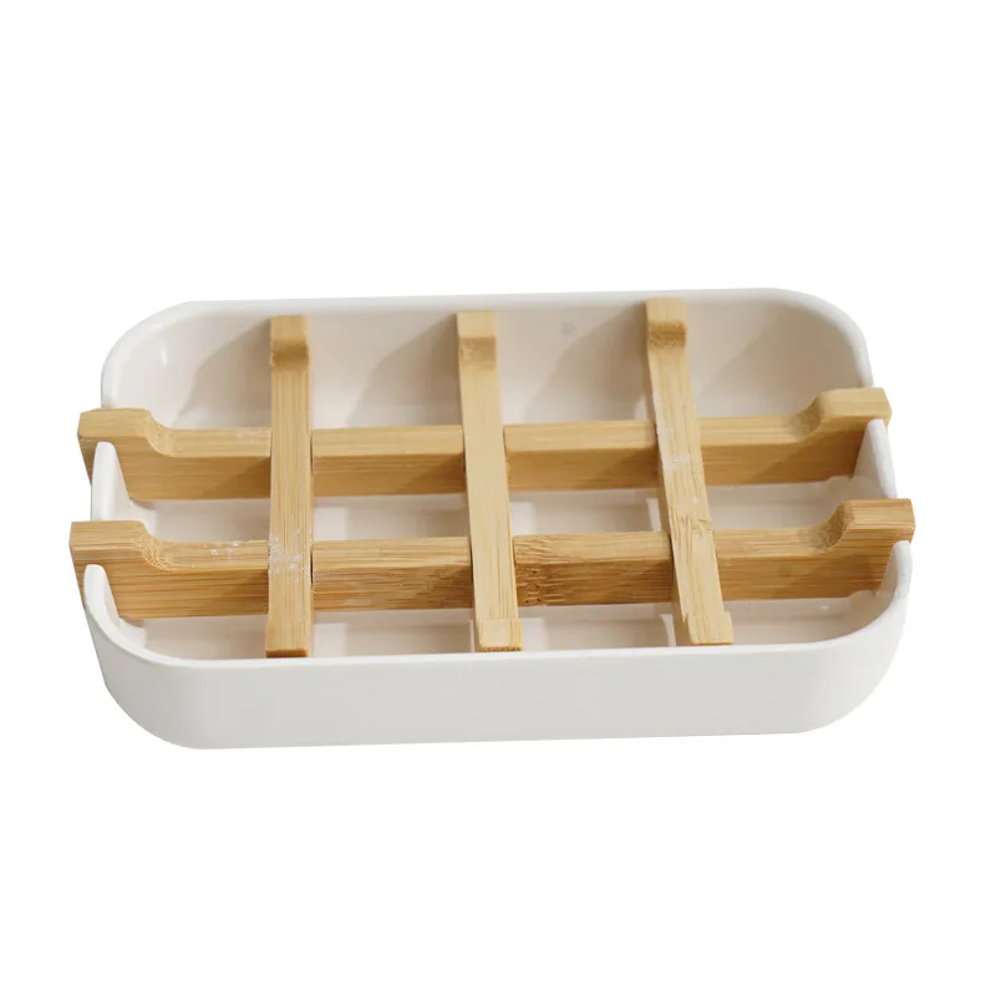Premium Bamboo Soap Dish With SelfDraining Wooden Holder For Bathroom  Kitchen 6