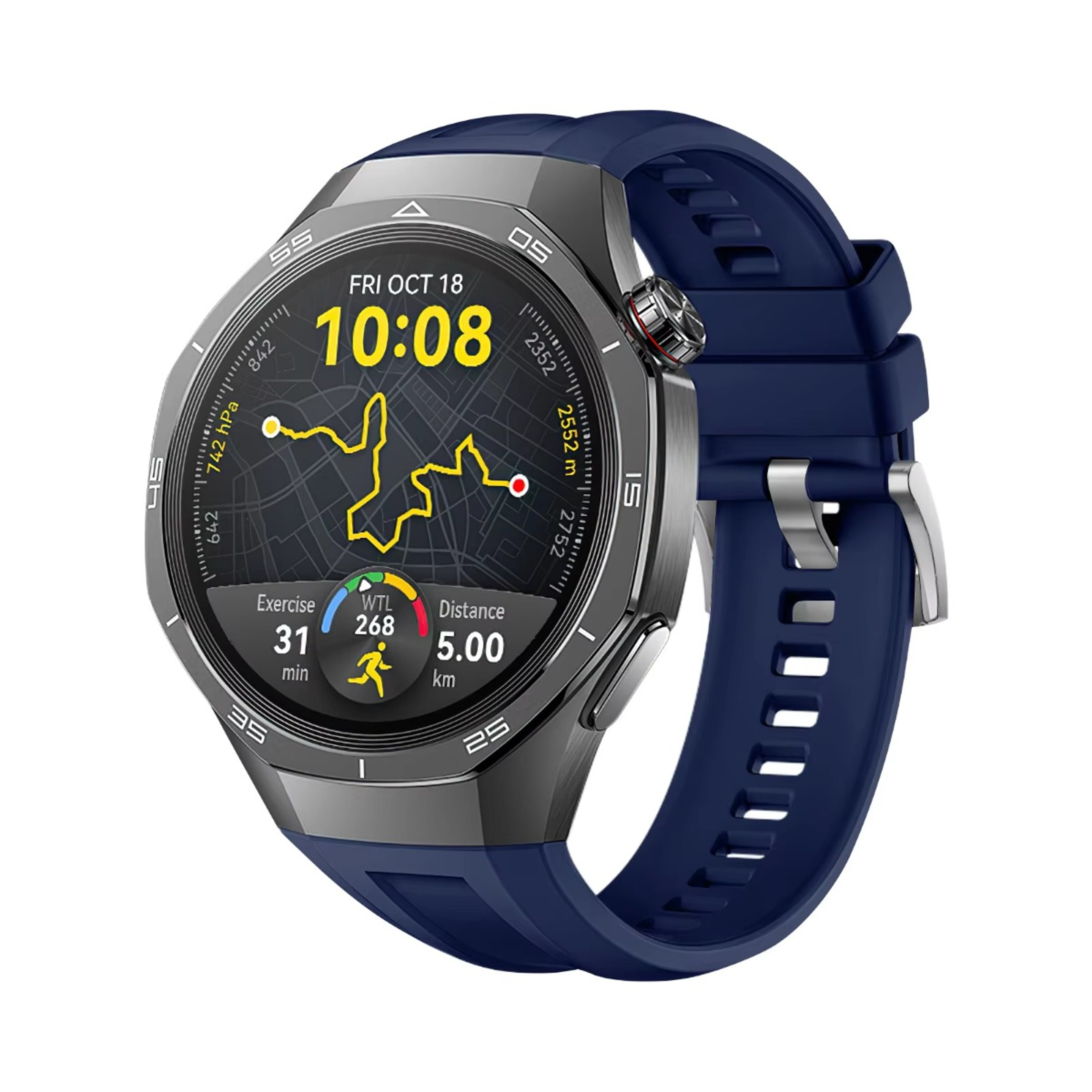 Universal Watch Strap For Huawei Watch GT 5 Pro Silicone Sport Band With Breathable Pin Buckle 7