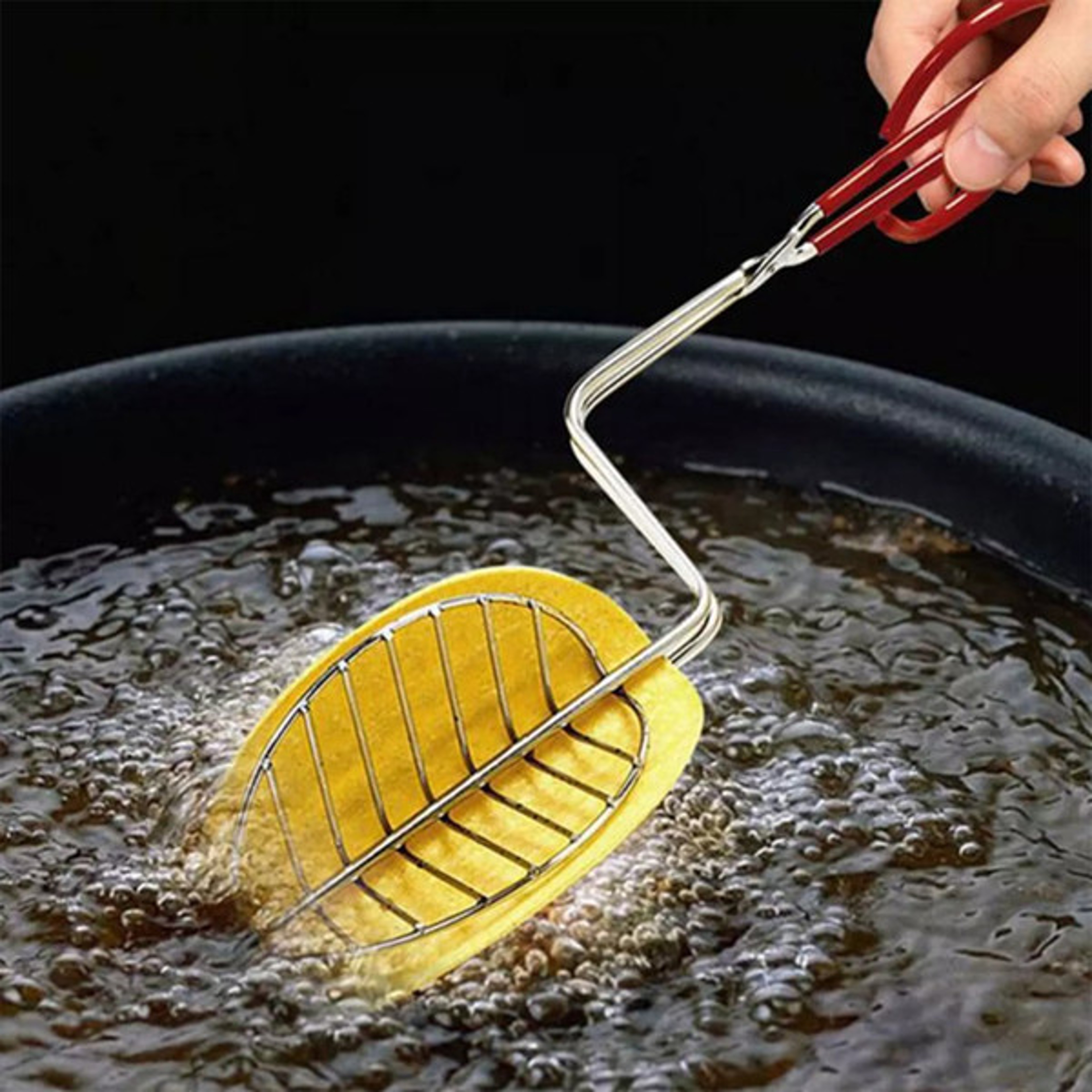 Mold Press Crispy Taco Shell Maker for Deep Fryer – view 1