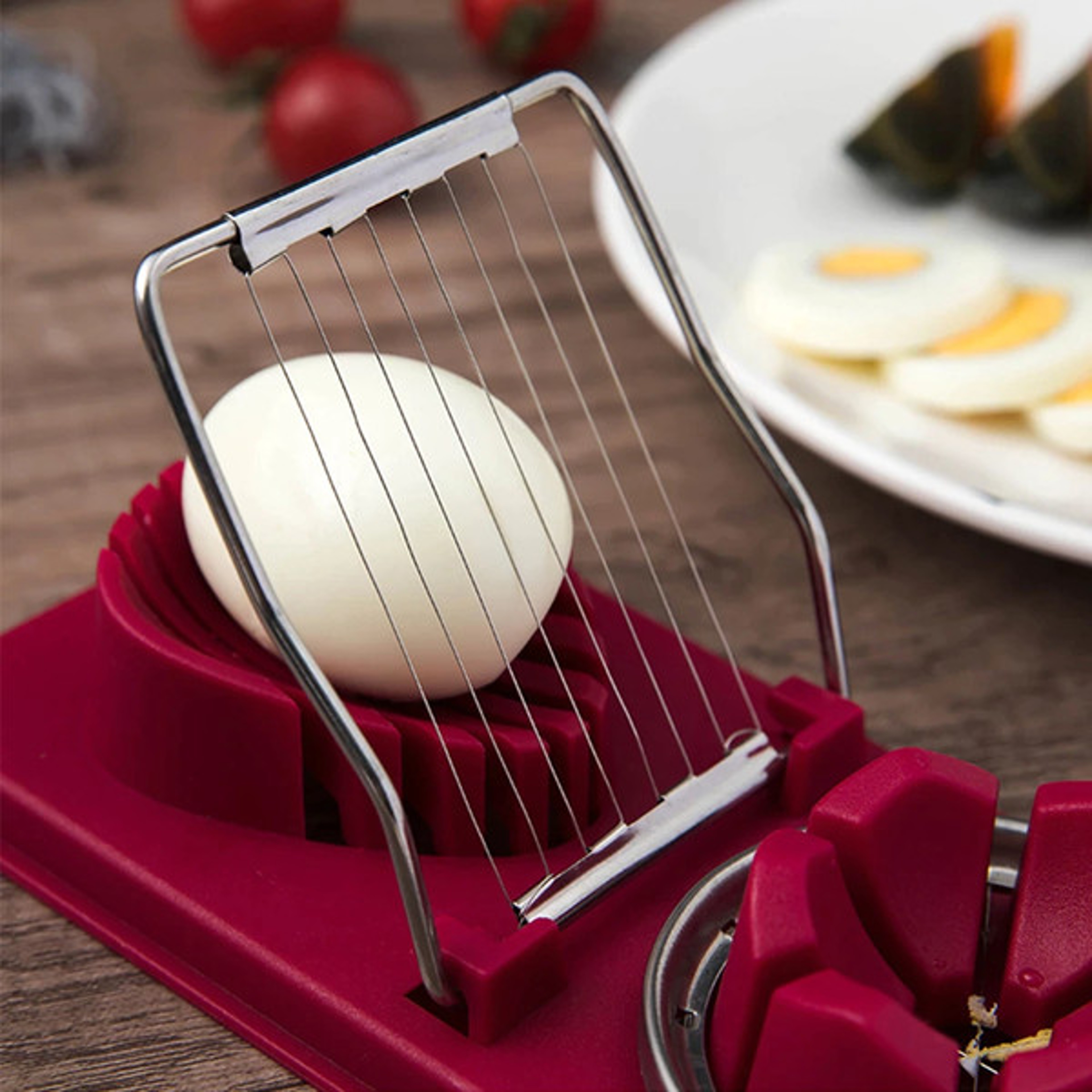 2-in-1 Stainless Steel Egg Slicer & Vegetable Cutter – view 10