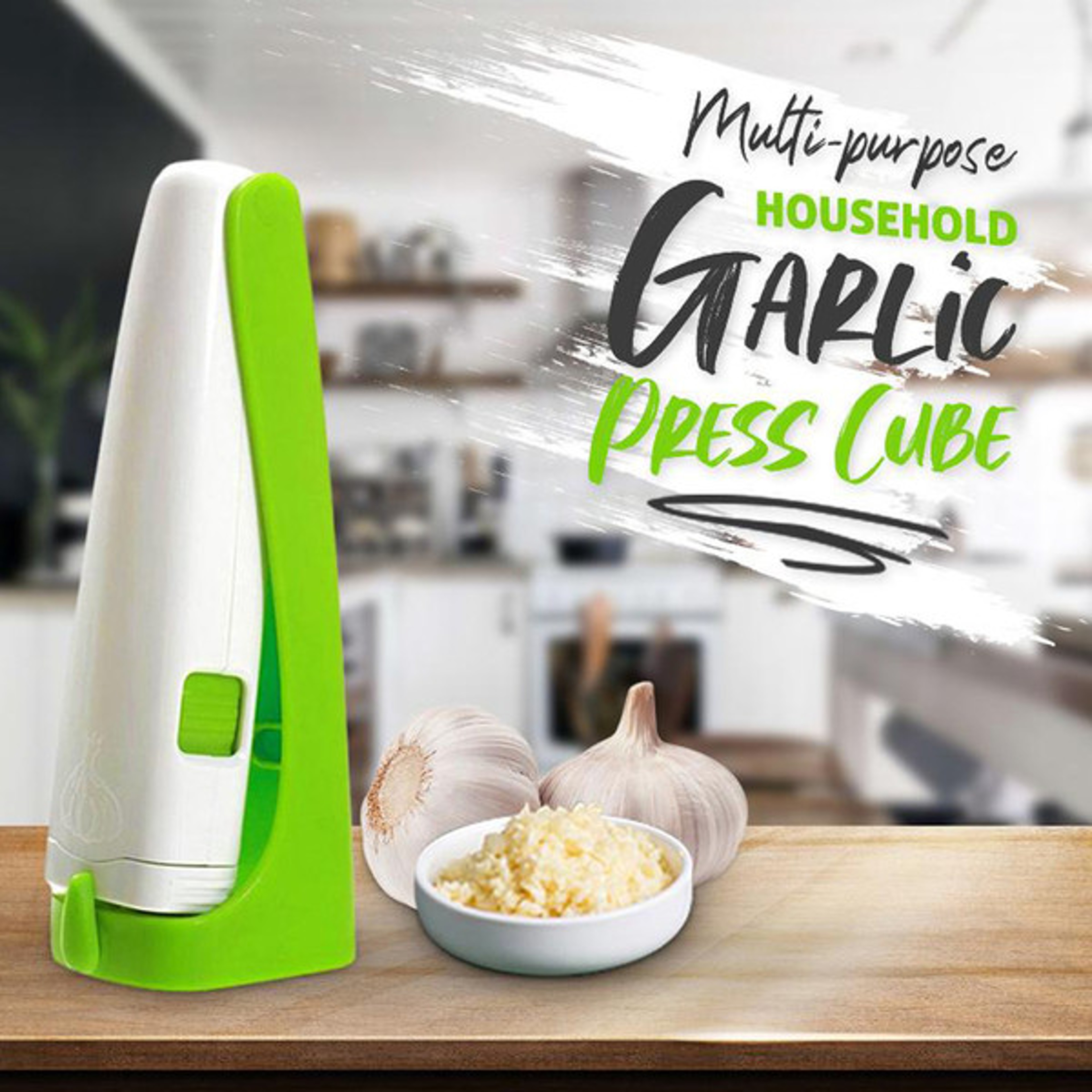 Ergonomic Garlic Cutter & Cuber – view 1