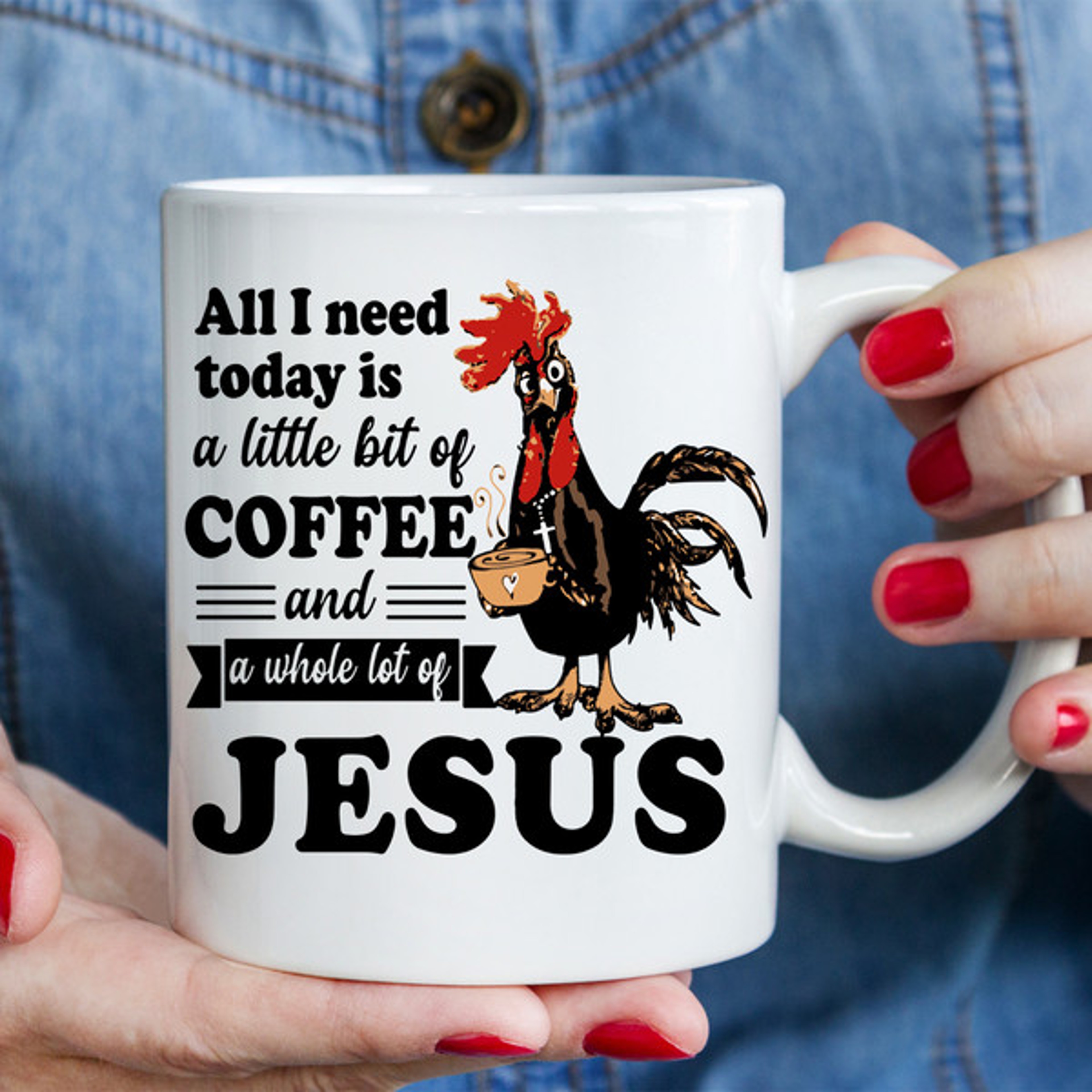All I Need Today Coffee Mug – view 1