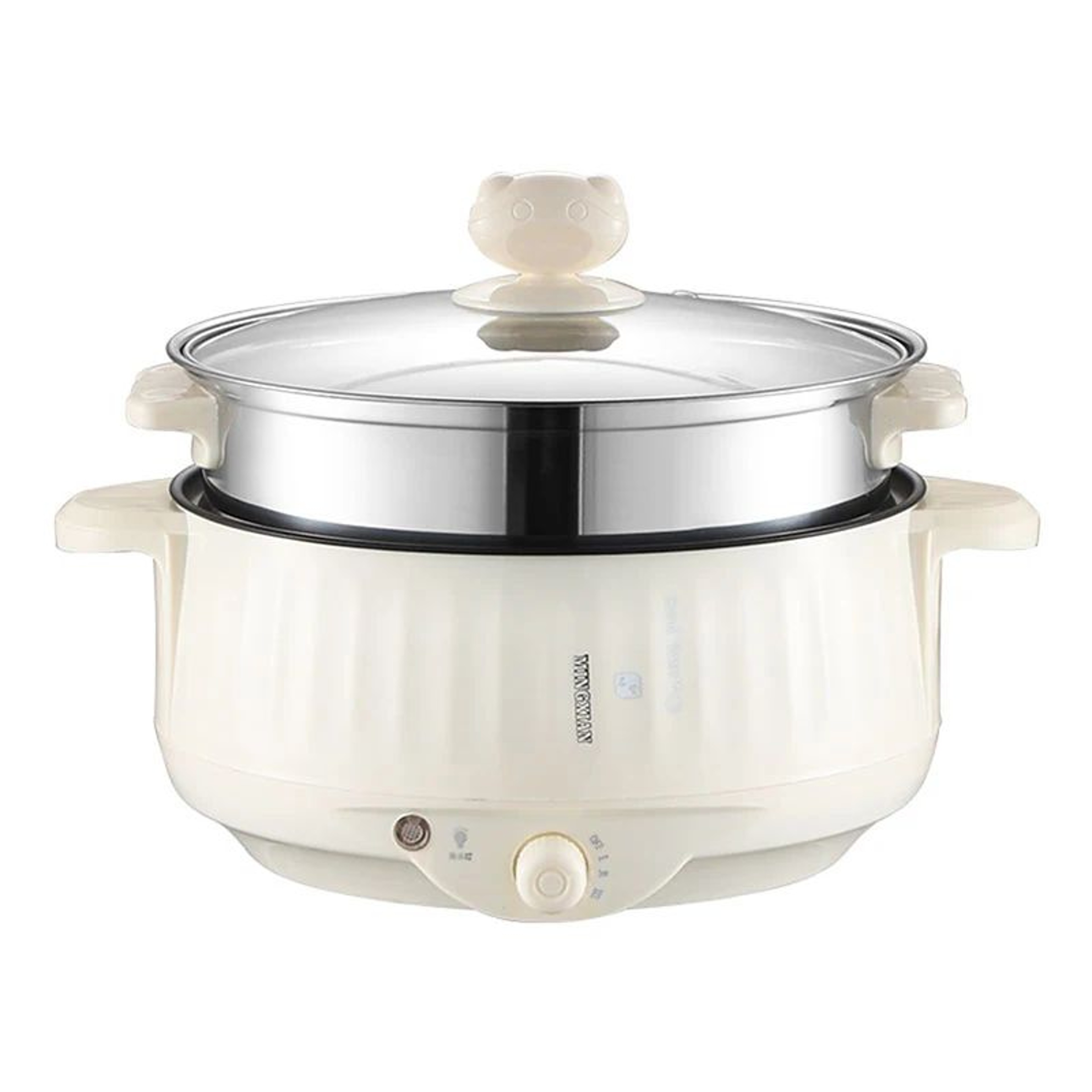 NonStick Electric Multi Cooker With Lid Electric Hot Pot  Food Steamer For Household Cooking 8