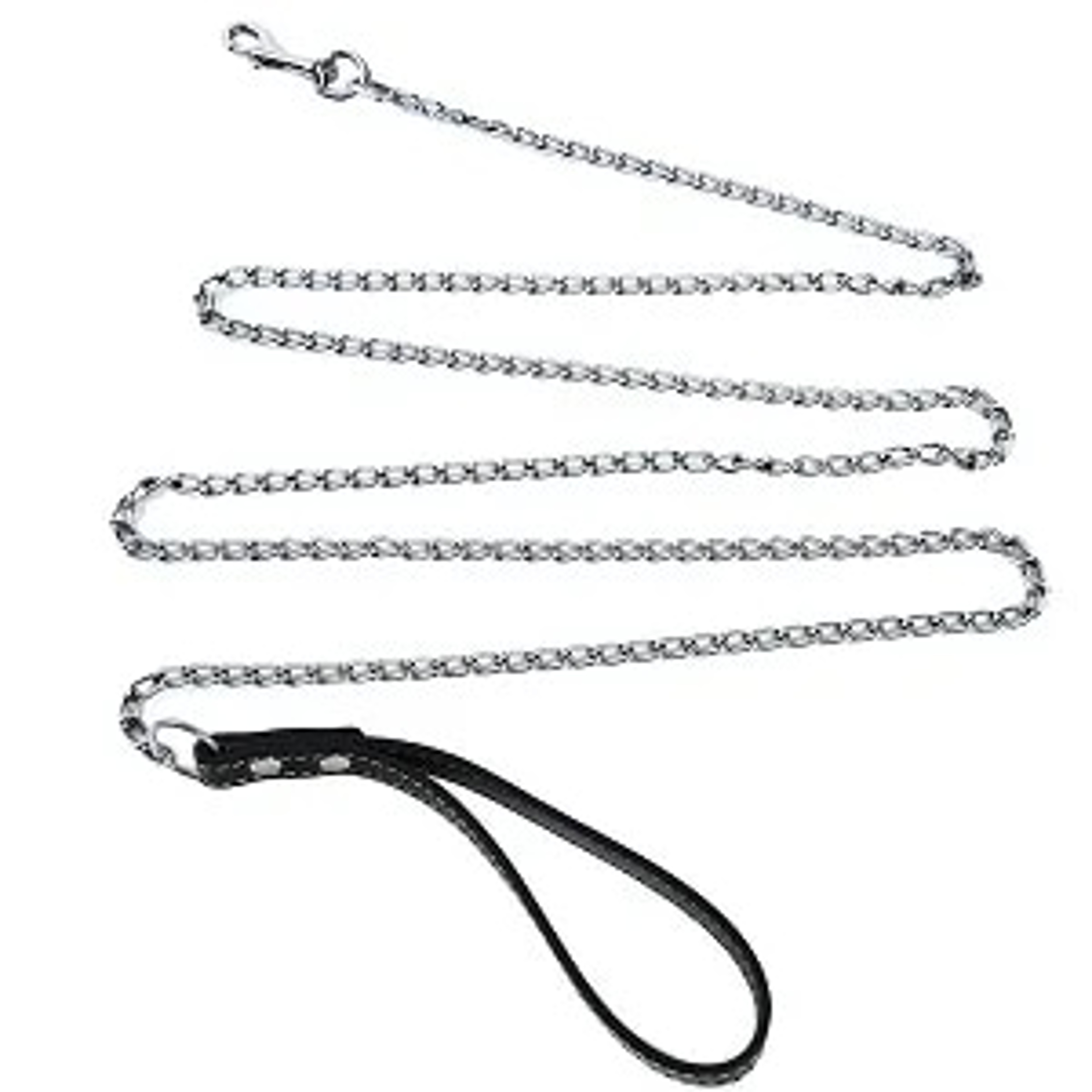 Heavy Duty Chain Dog Leash with Trigger Hook - Pet Training Collar – view 7