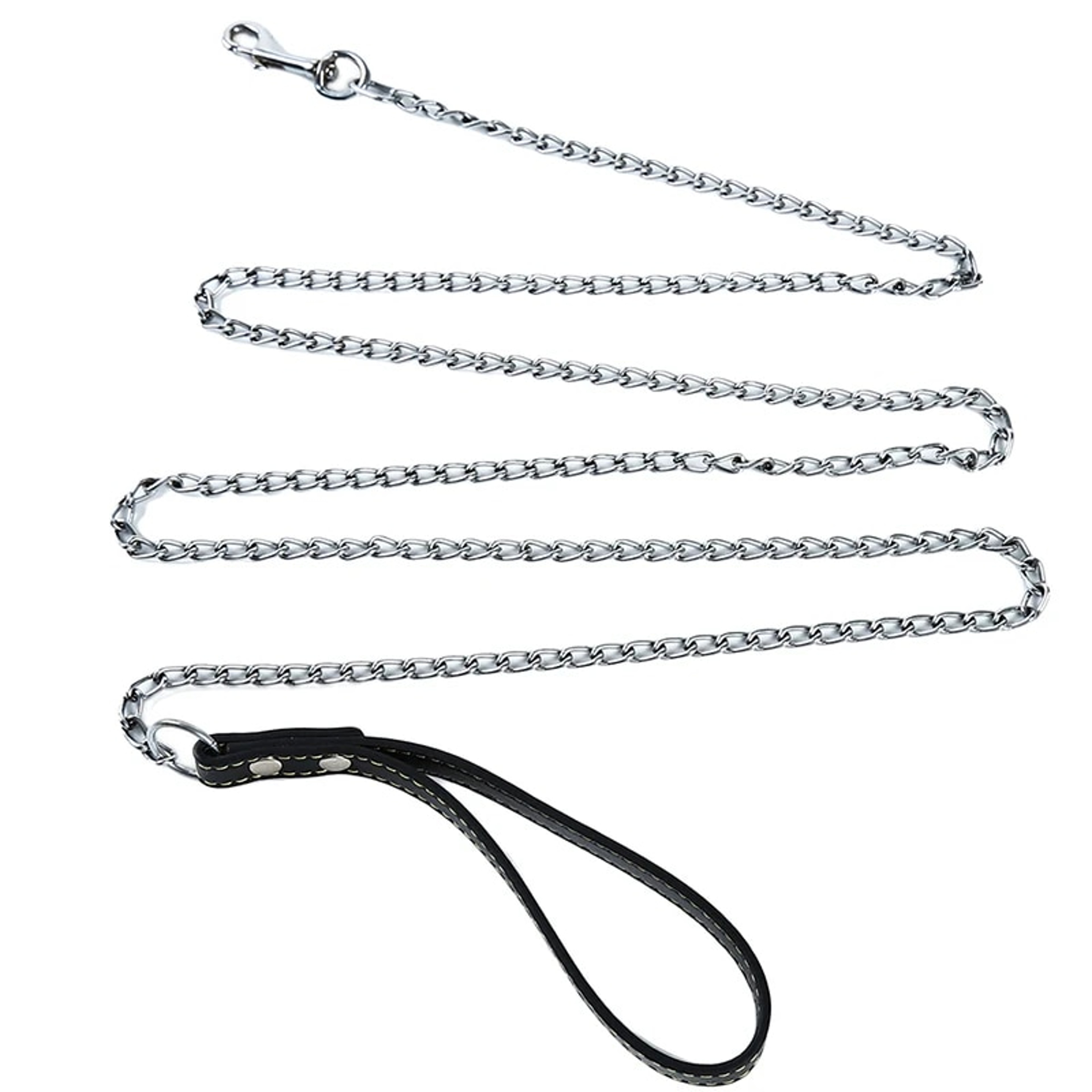 Heavy Duty Chain Dog Leash with Trigger Hook - Pet Training Collar – view 1