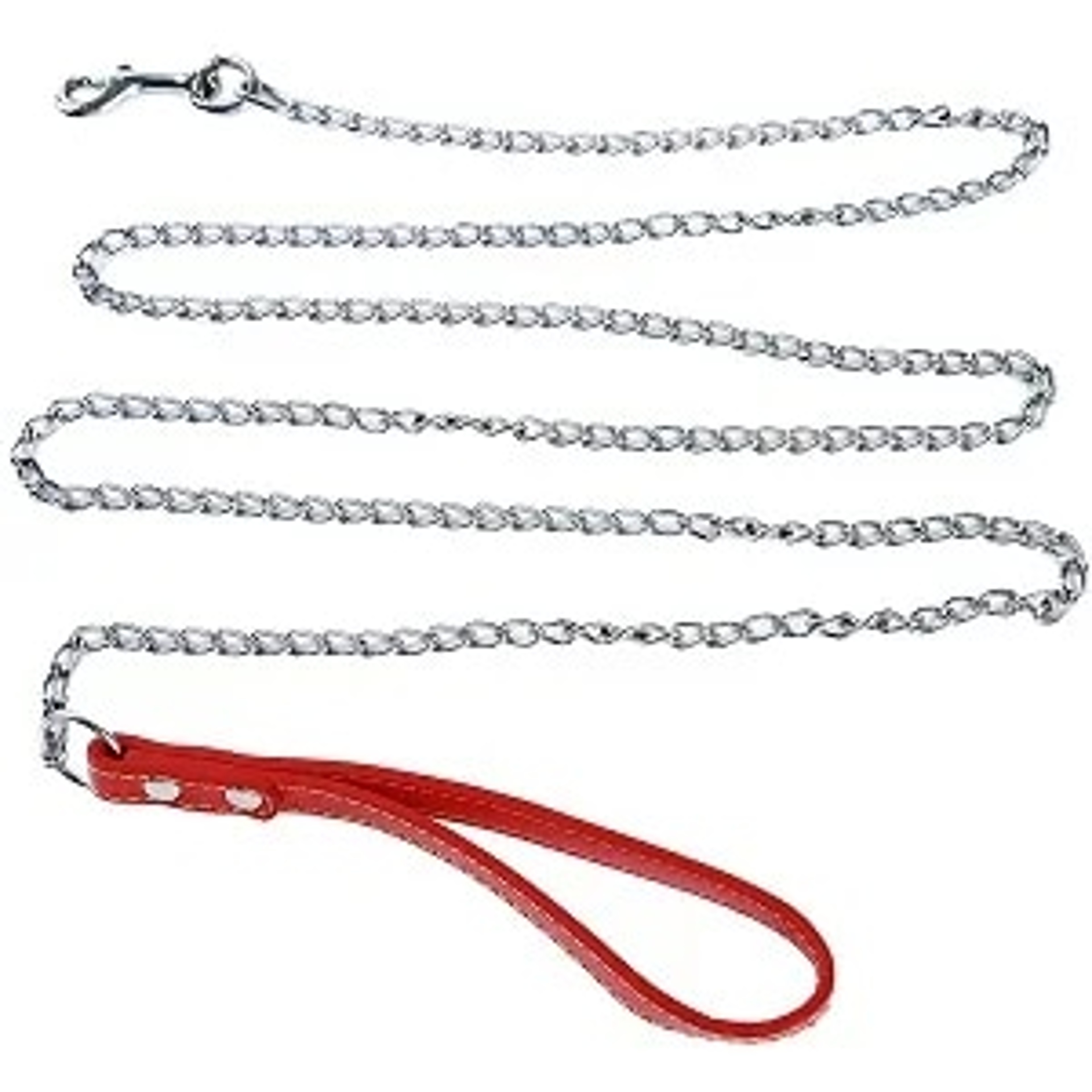 Heavy Duty Chain Dog Leash with Trigger Hook - Pet Training Collar – view 9