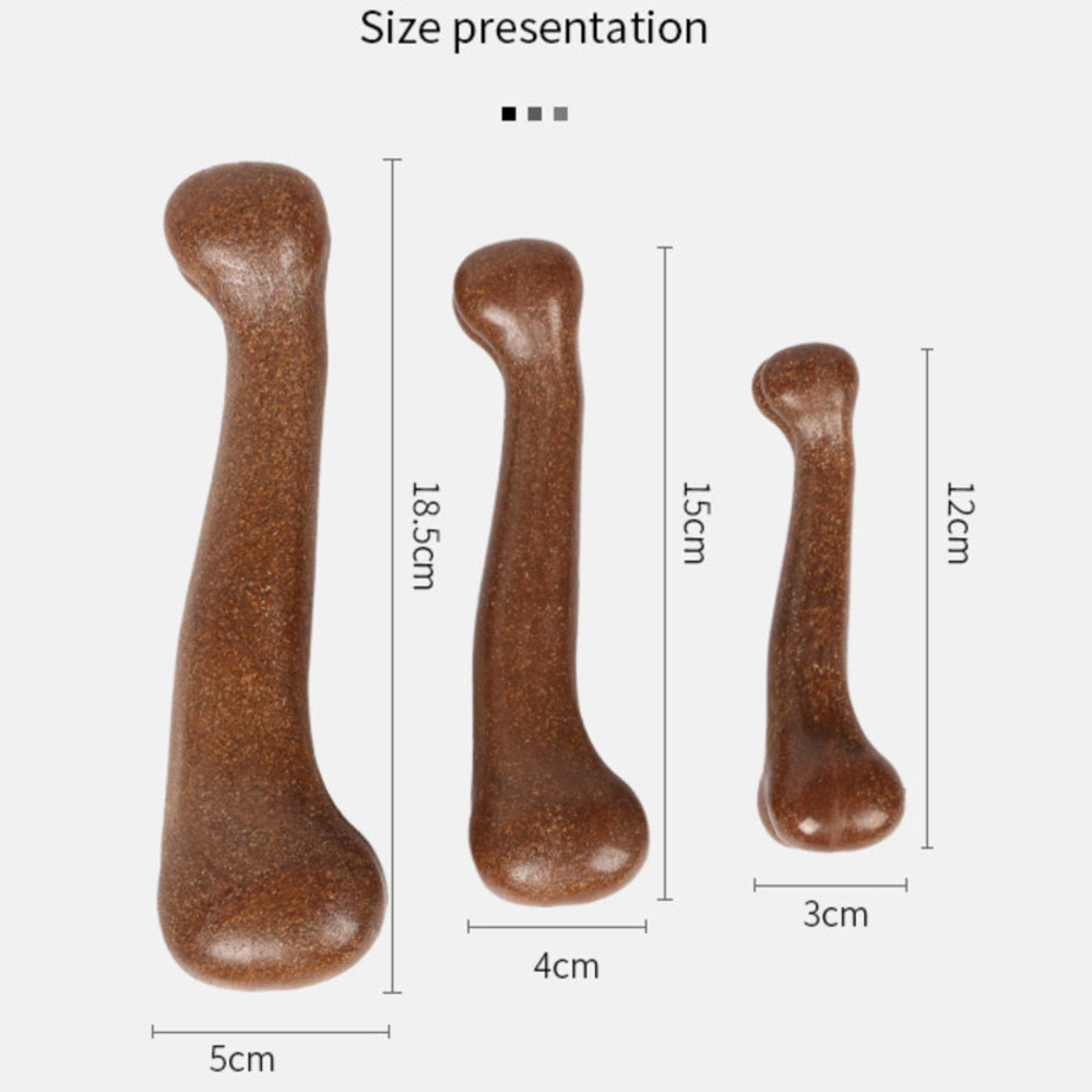 Nearly Indestructible Dog Bone Chew Toys: Natural, Non-Toxic, Anti-Bite for Small, Medium, and Large Dogs - Perfect for – view 6