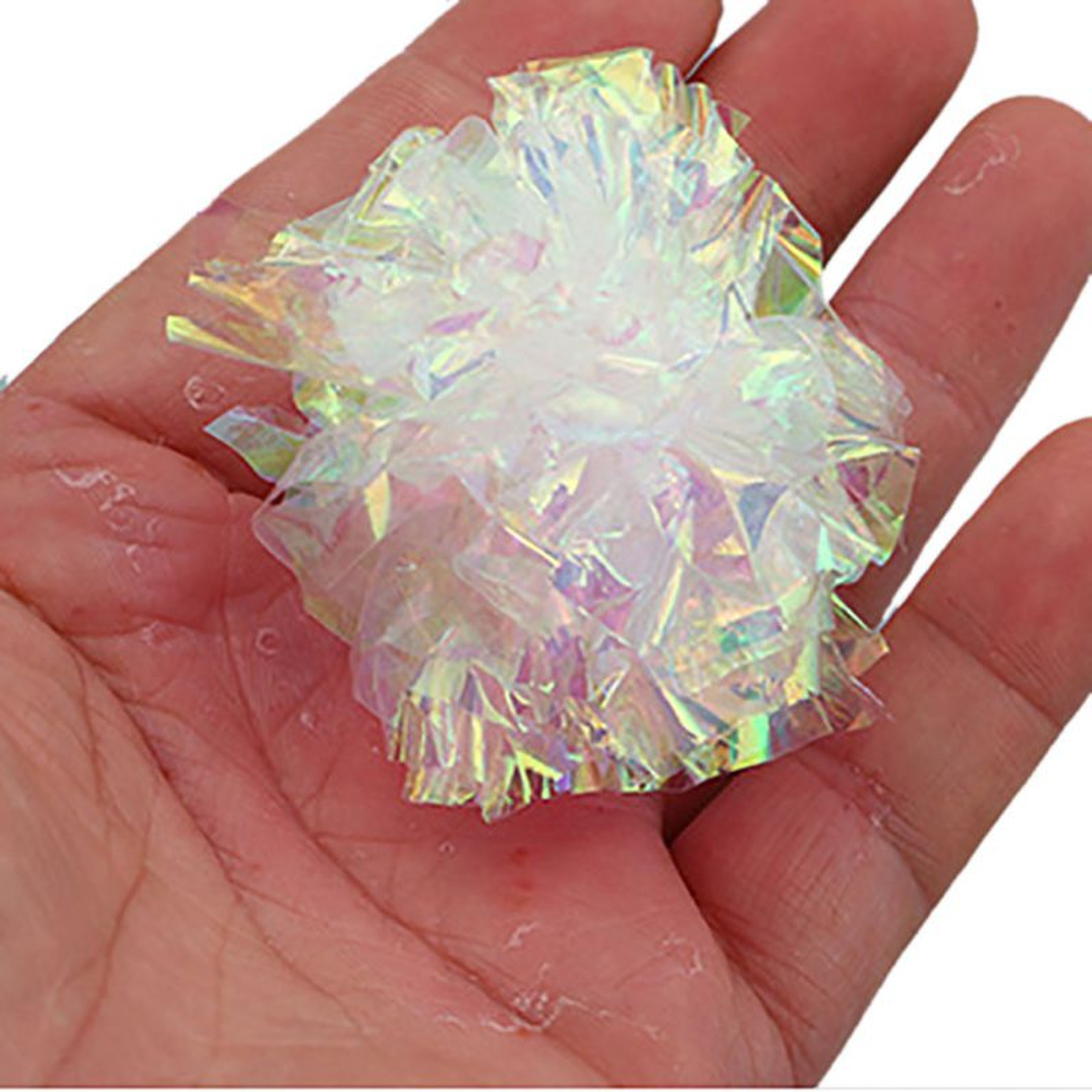 12Pcs Cat Mylar Crinkle Balls: Interactive Sound Toy for Cats – view 4