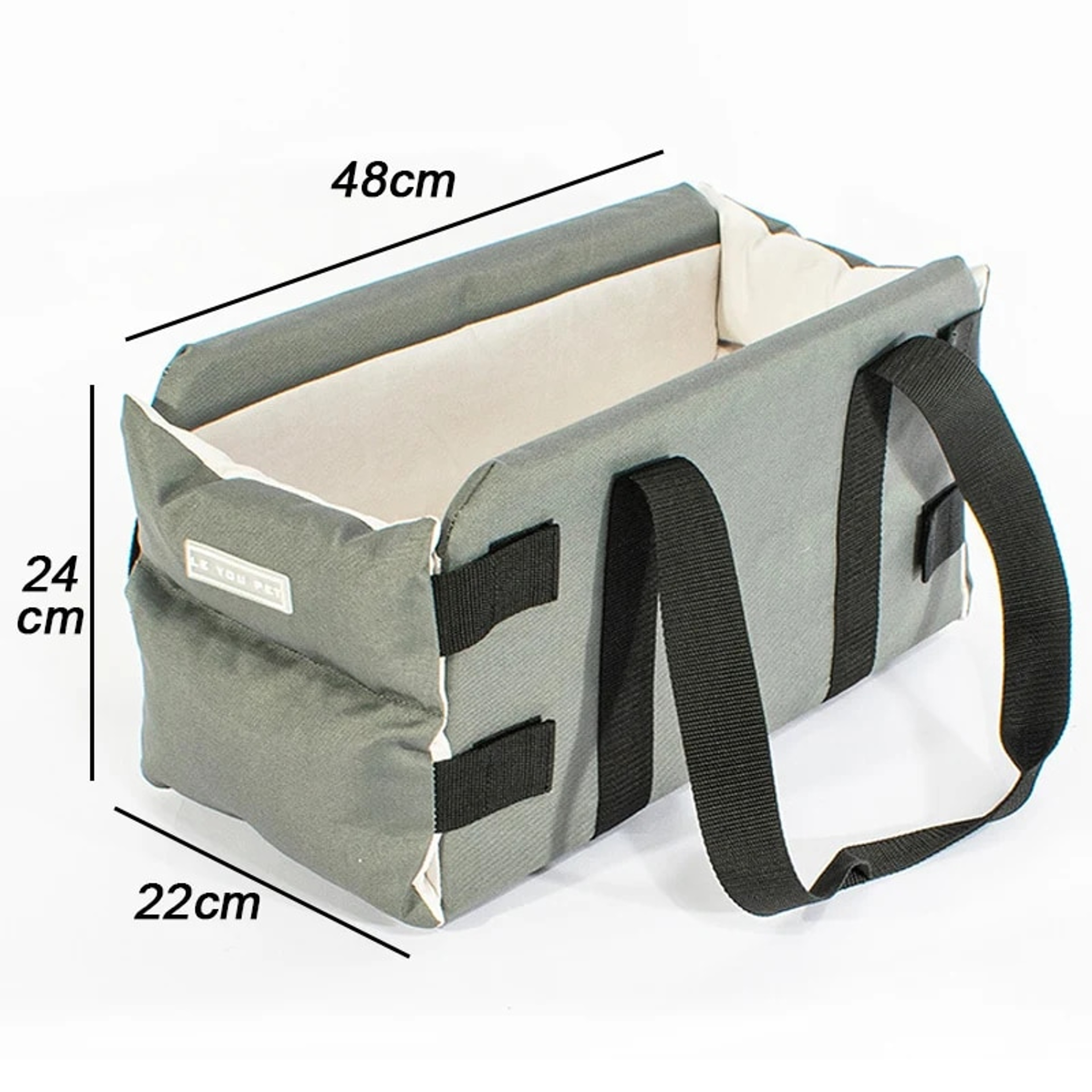 Portable Pet Car Seat: Safe Nonslip Carrier for Small Dog/Cat Travel – view 5
