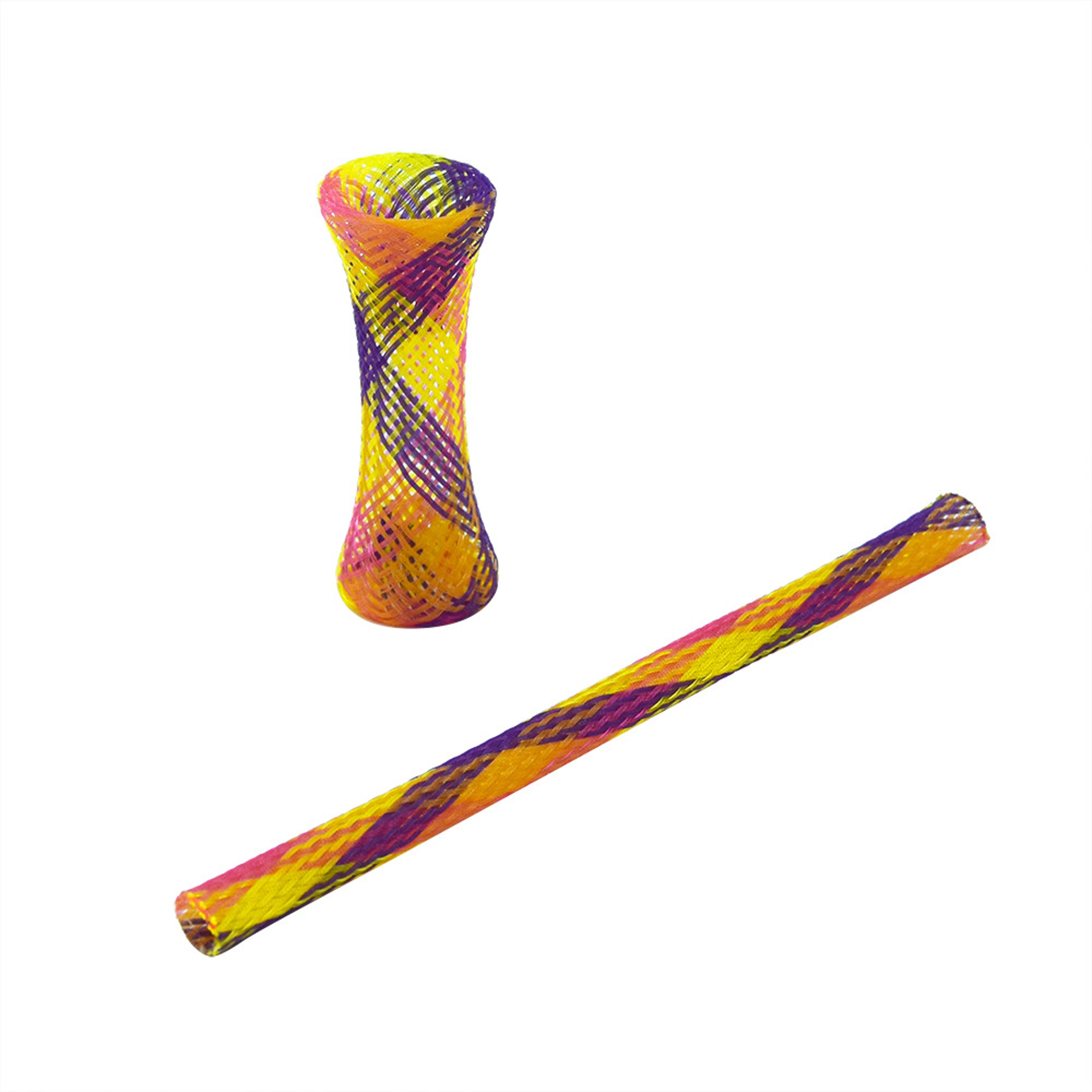 Colorful Spring Tube Cat Toy: Telescopic Elastic Design for Claws Grinding and Nibbling - Fun Pet Supplies – view 2