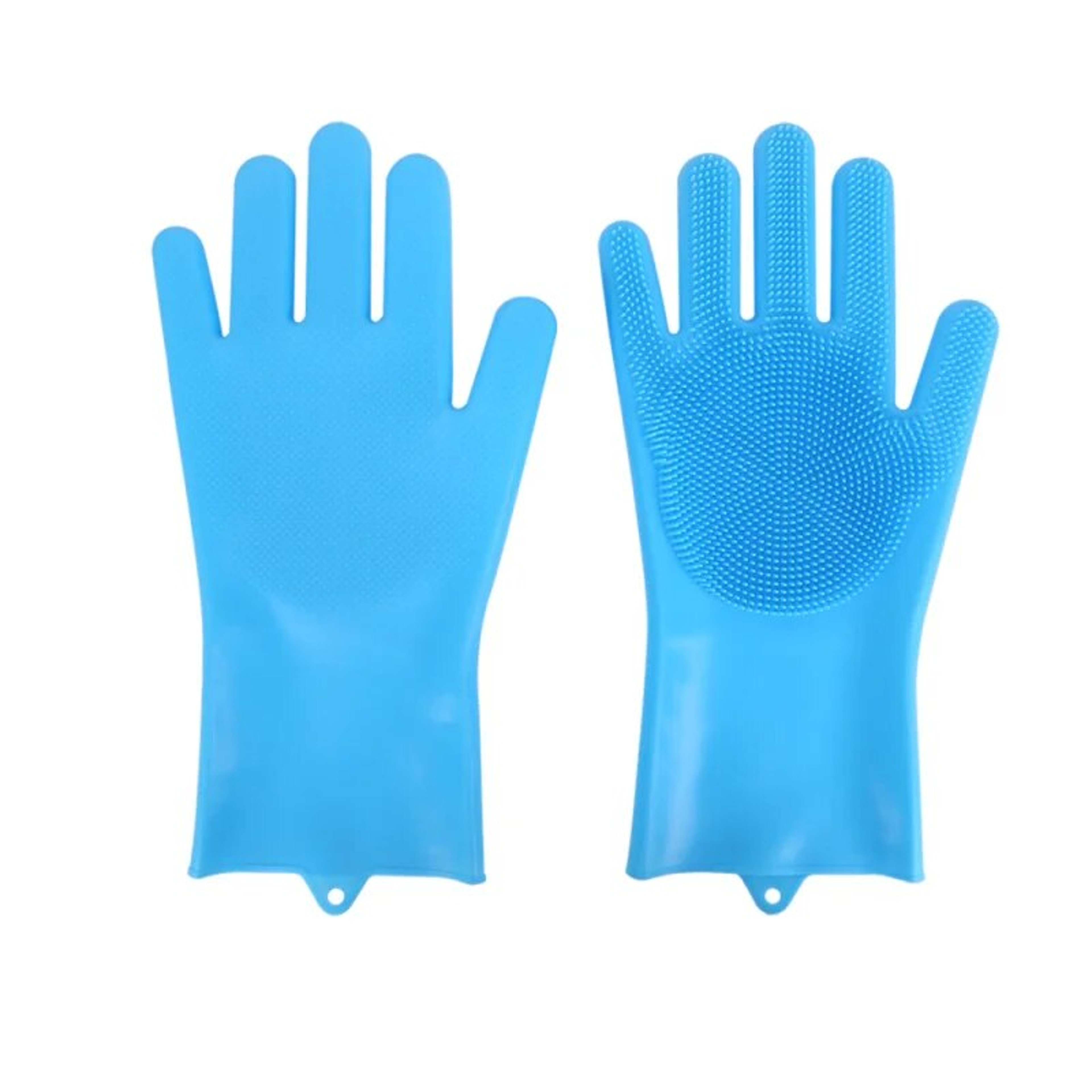 Silicone dog clean gloves pet bath massage soft glove wash tools – view 2