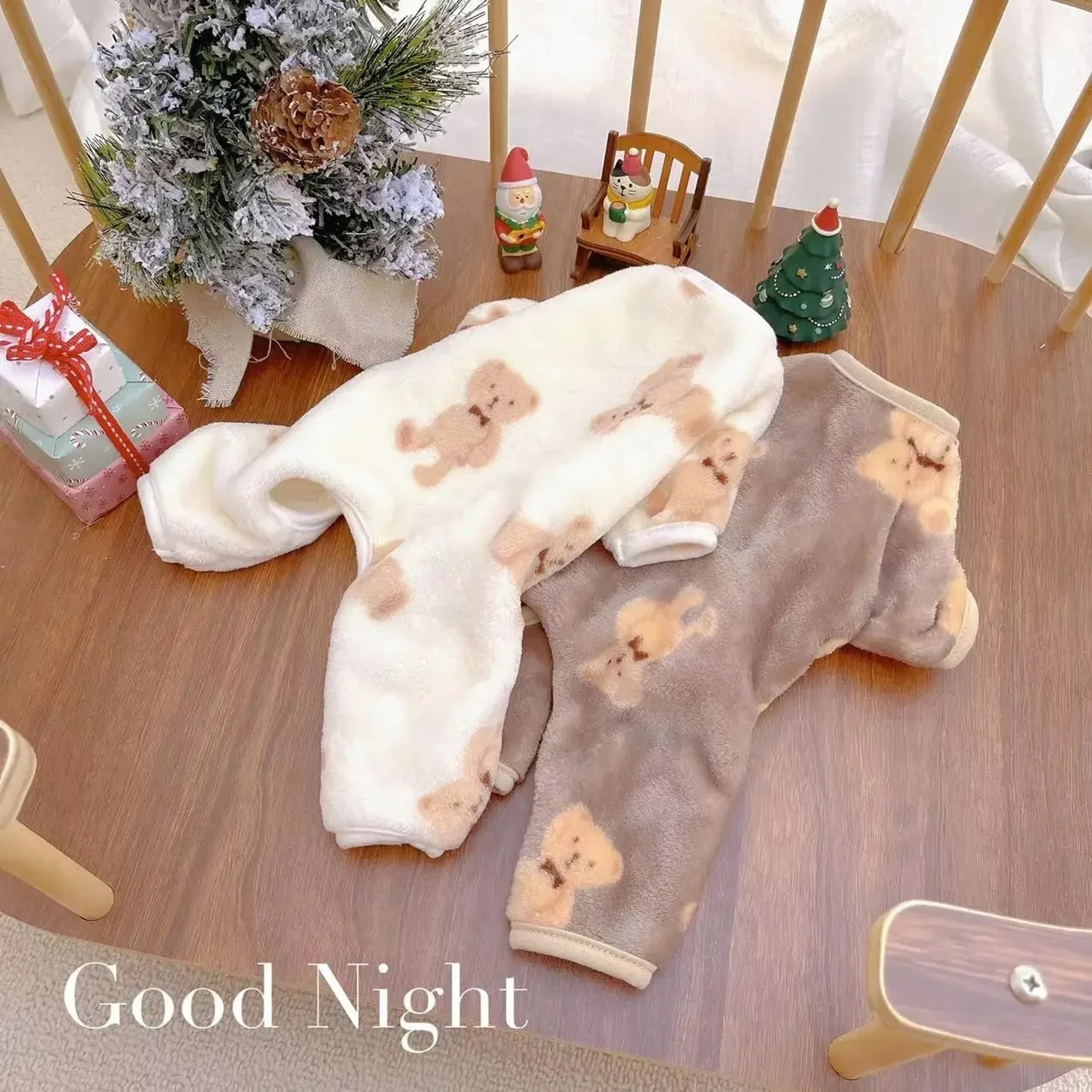 Warm Velvet Pet Plush Jumpsuit | Autumn/Winter Dog Clothes – view 2