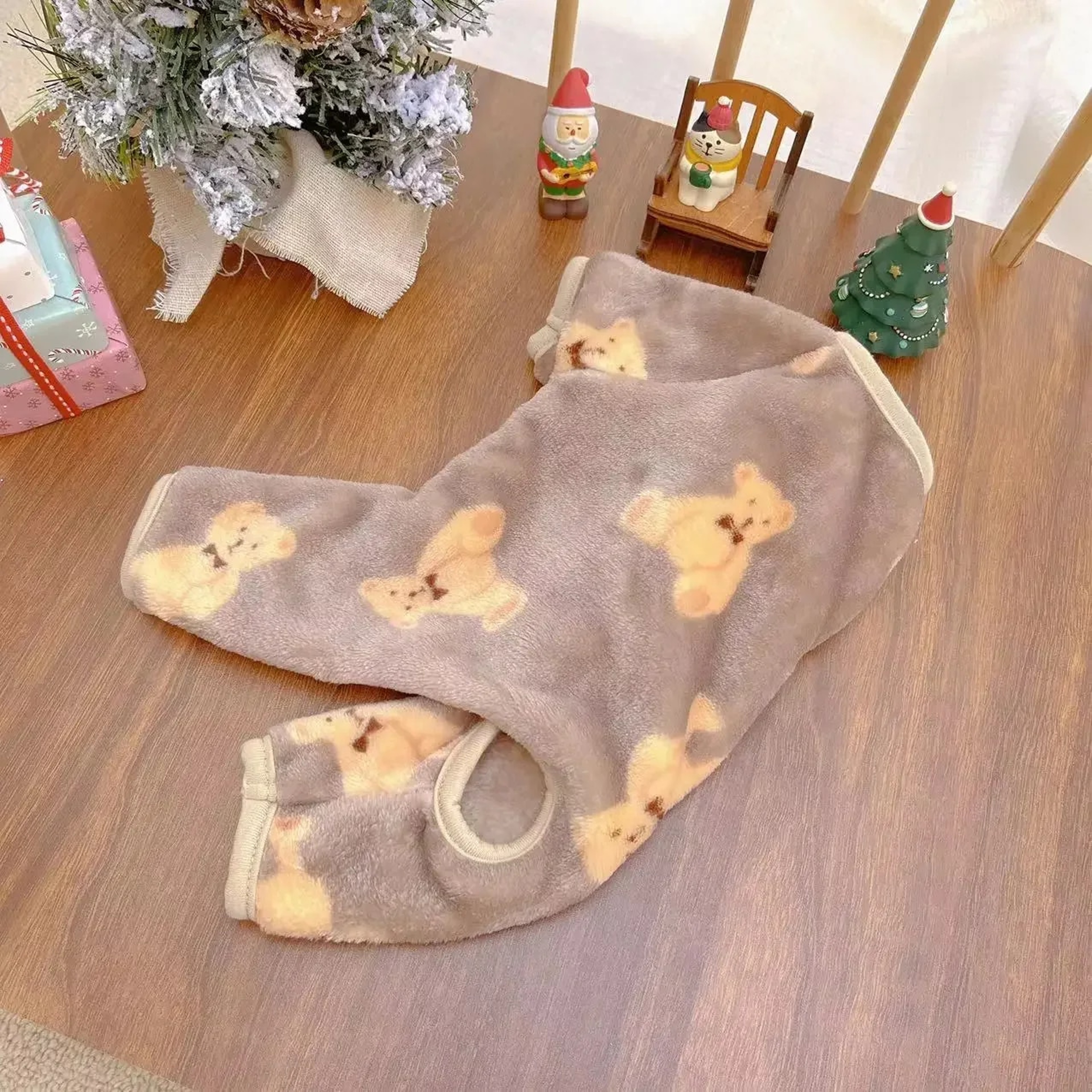 Warm Velvet Pet Plush Jumpsuit | Autumn/Winter Dog Clothes – view 5