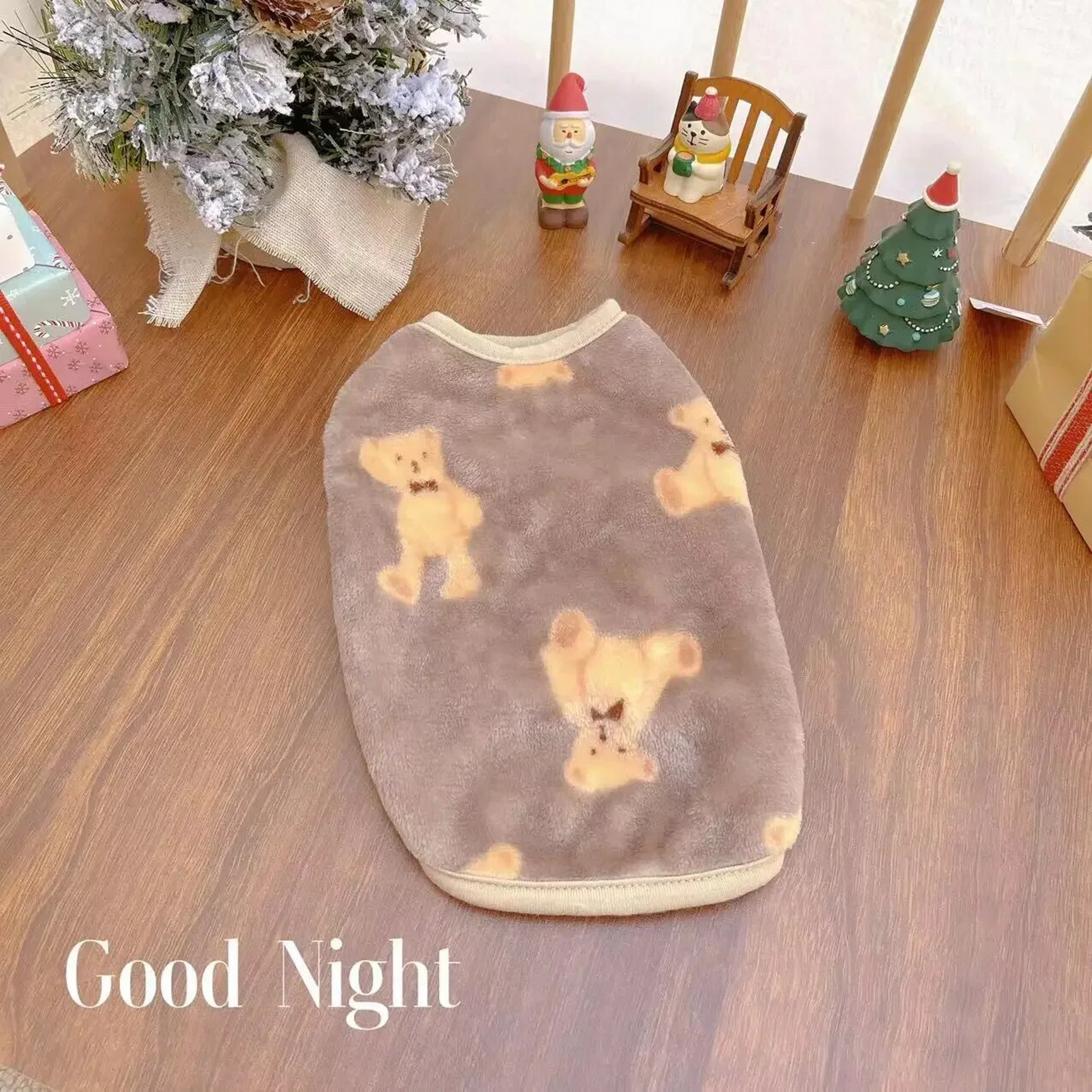 Warm Velvet Pet Plush Jumpsuit | Autumn/Winter Dog Clothes – view 7