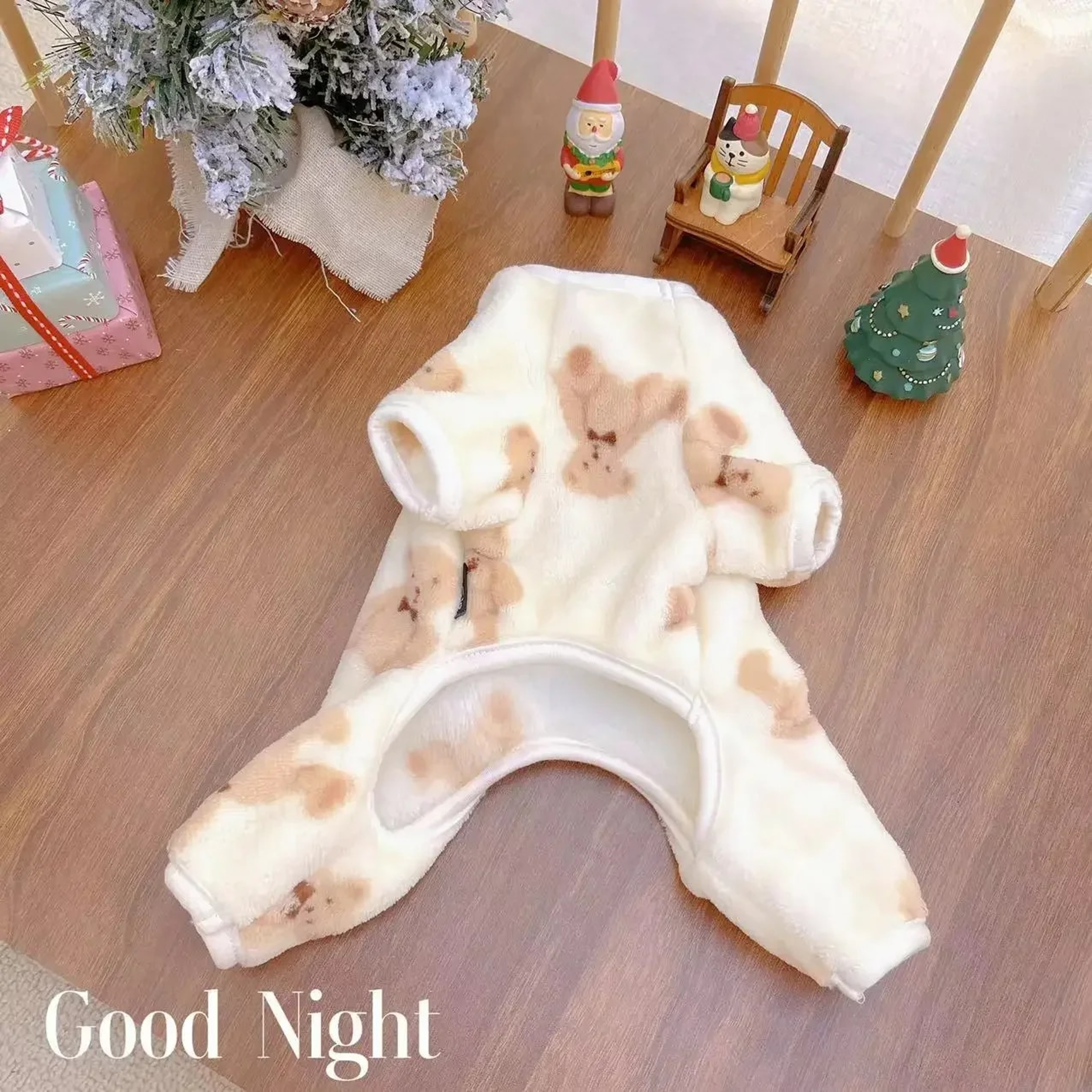Warm Velvet Pet Plush Jumpsuit | Autumn/Winter Dog Clothes – view 8