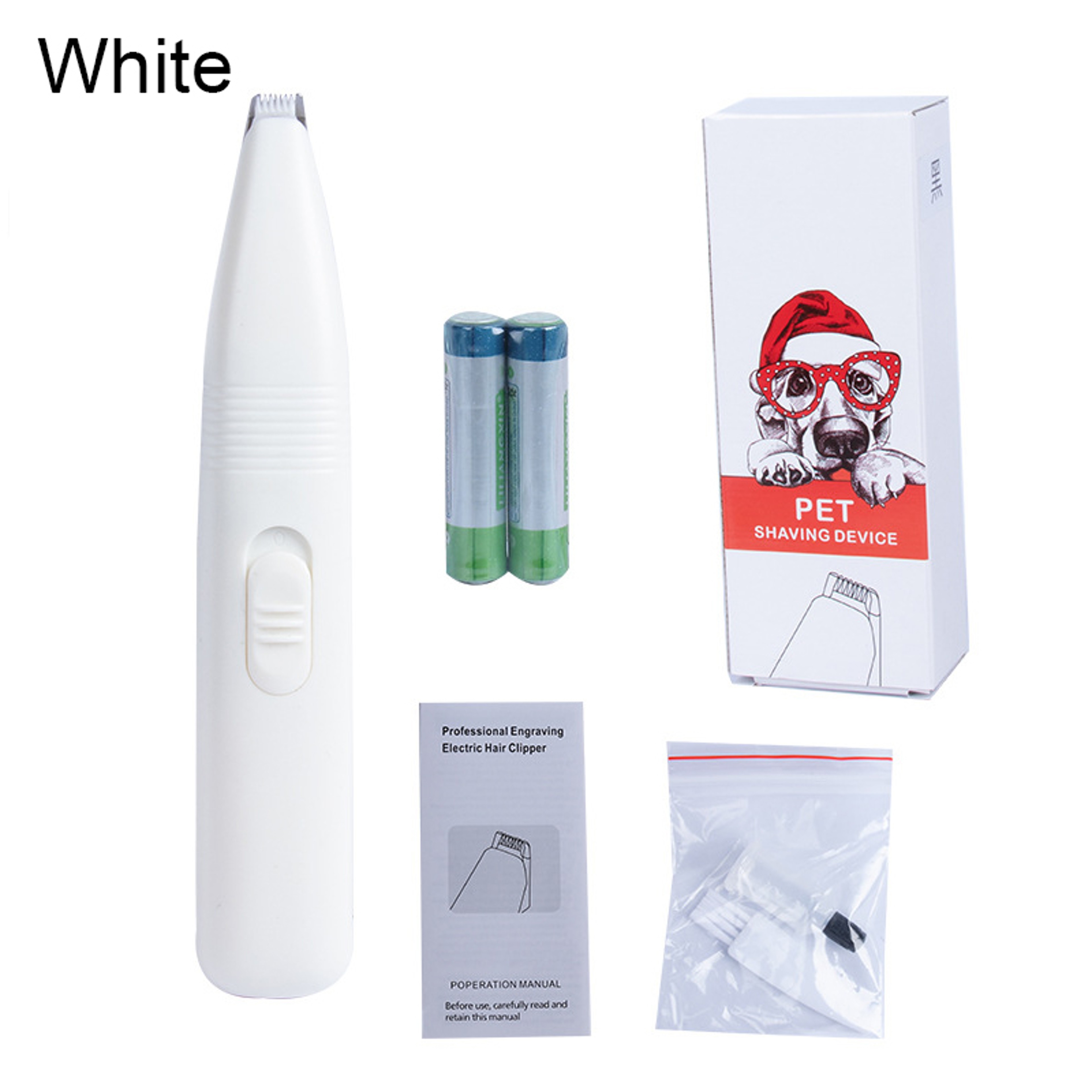 Portable Dog Grooming Tool Quiet Mini Pet Hair Trimmer – view 7