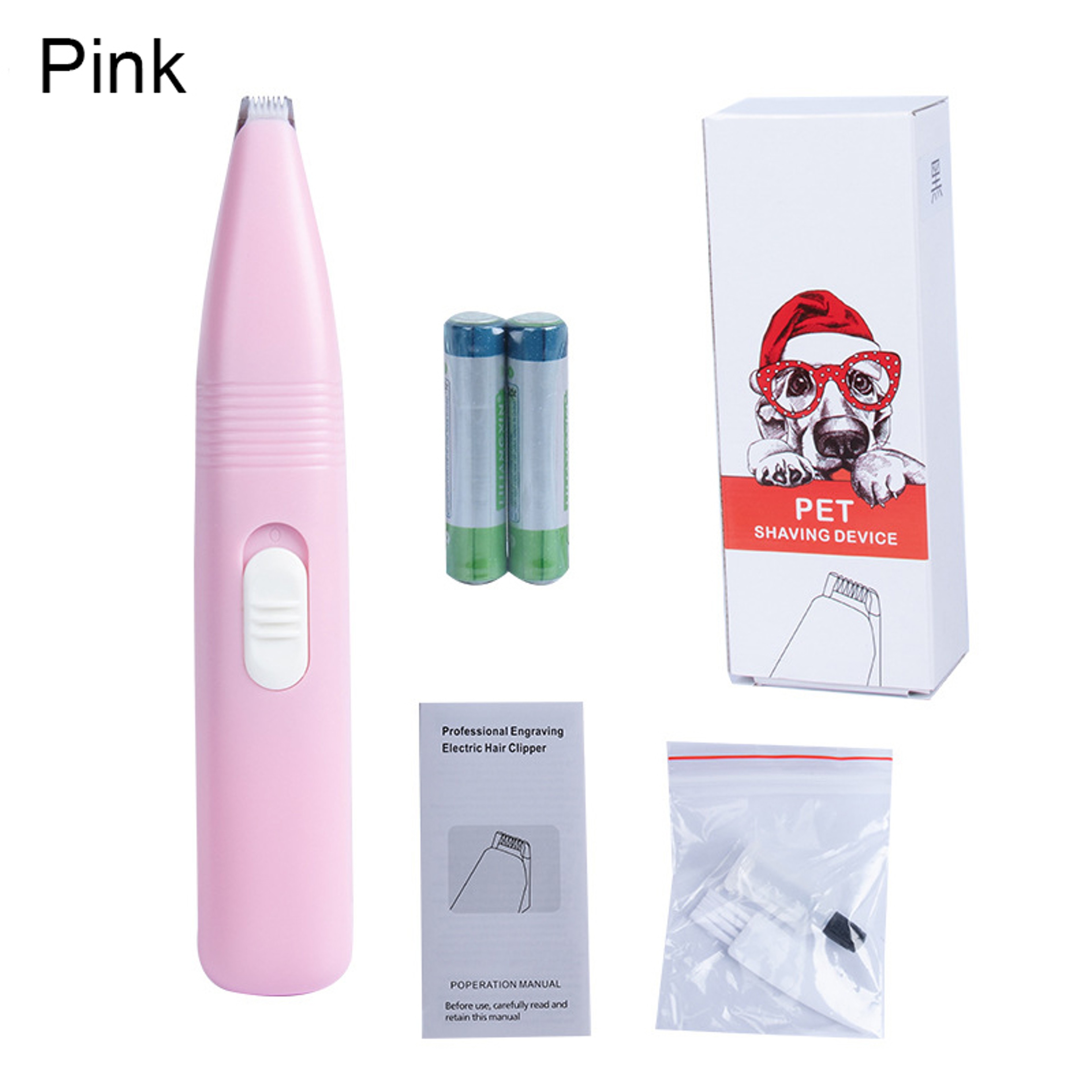 Portable Dog Grooming Tool Quiet Mini Pet Hair Trimmer – view 8