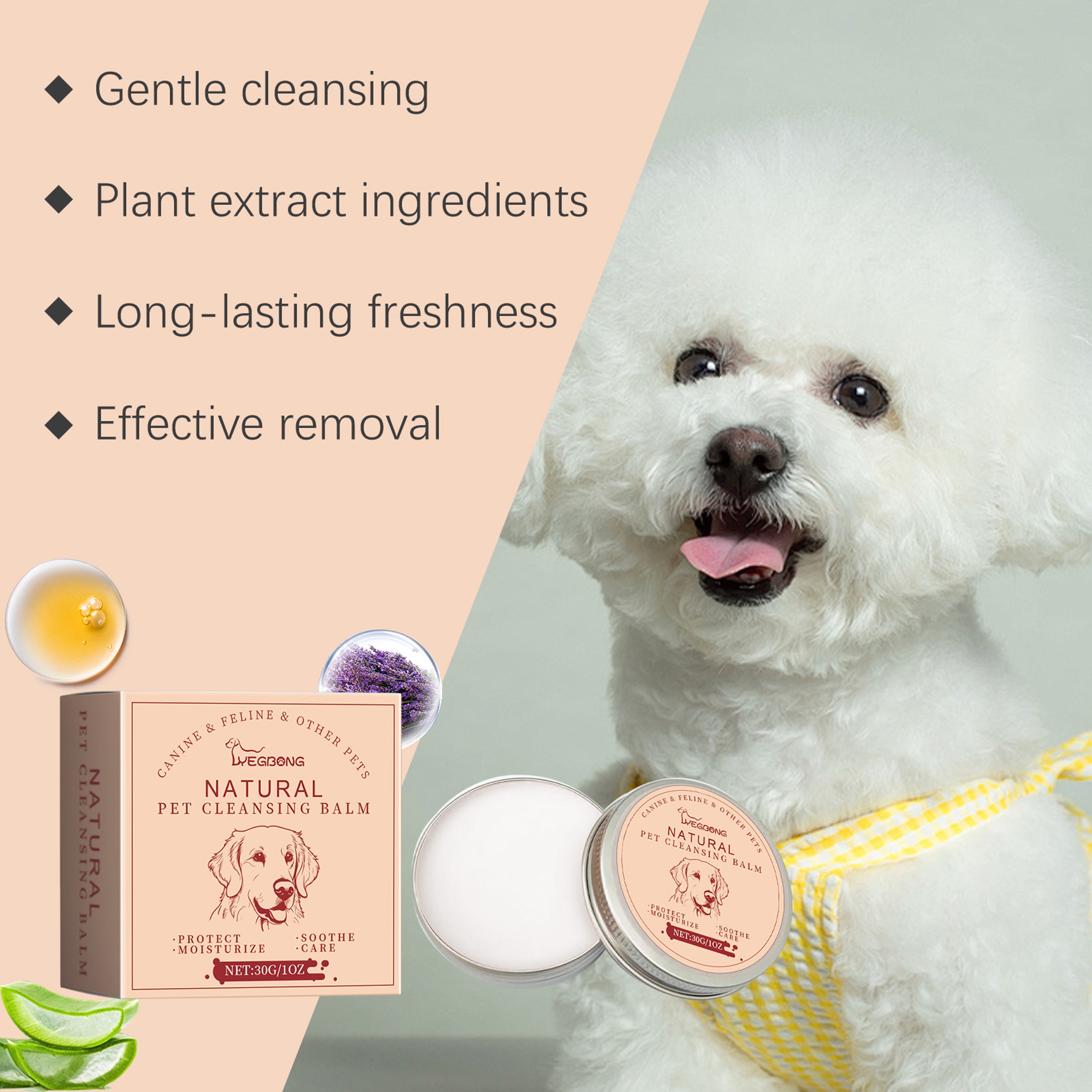 PureSight Pet Tear Stain Balm for Dogs & Cats Eye Care Cleaner – view 5
