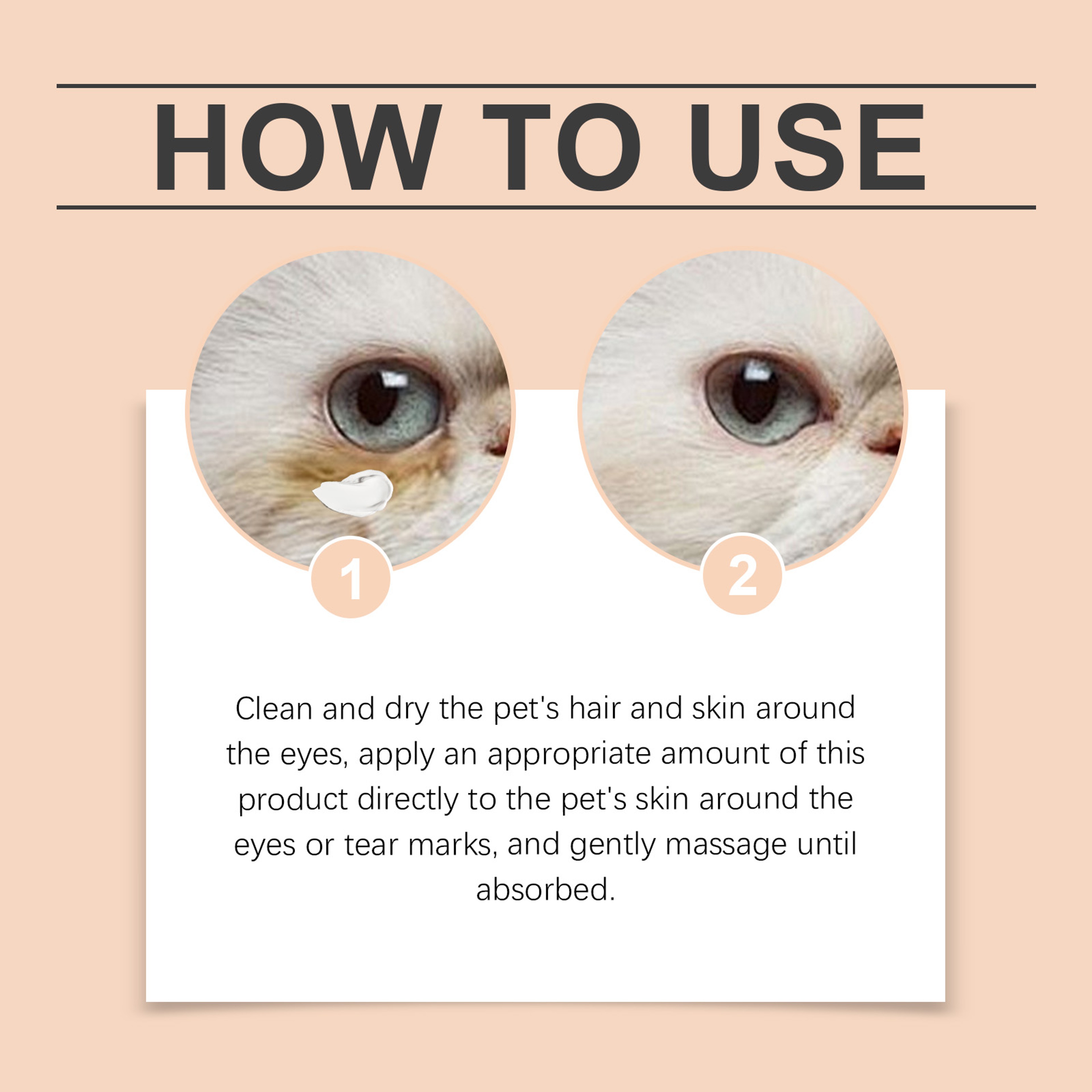 PureSight Pet Tear Stain Balm for Dogs & Cats Eye Care Cleaner – view 6