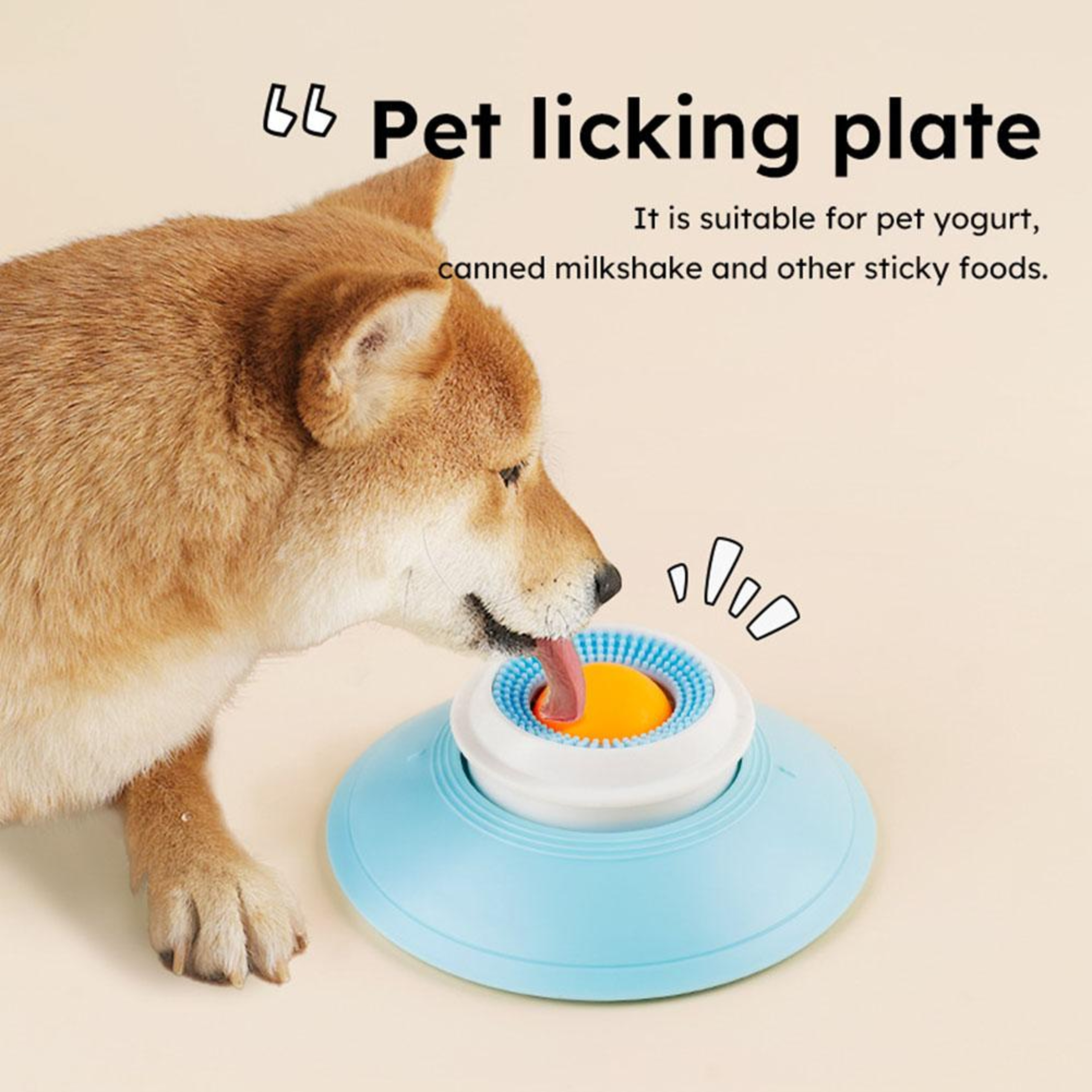 Premium Interactive Dog Enrichment Toy Slow Feeder Dog Toy & Licking Food Dispenser for Puppies & Cats – view 4