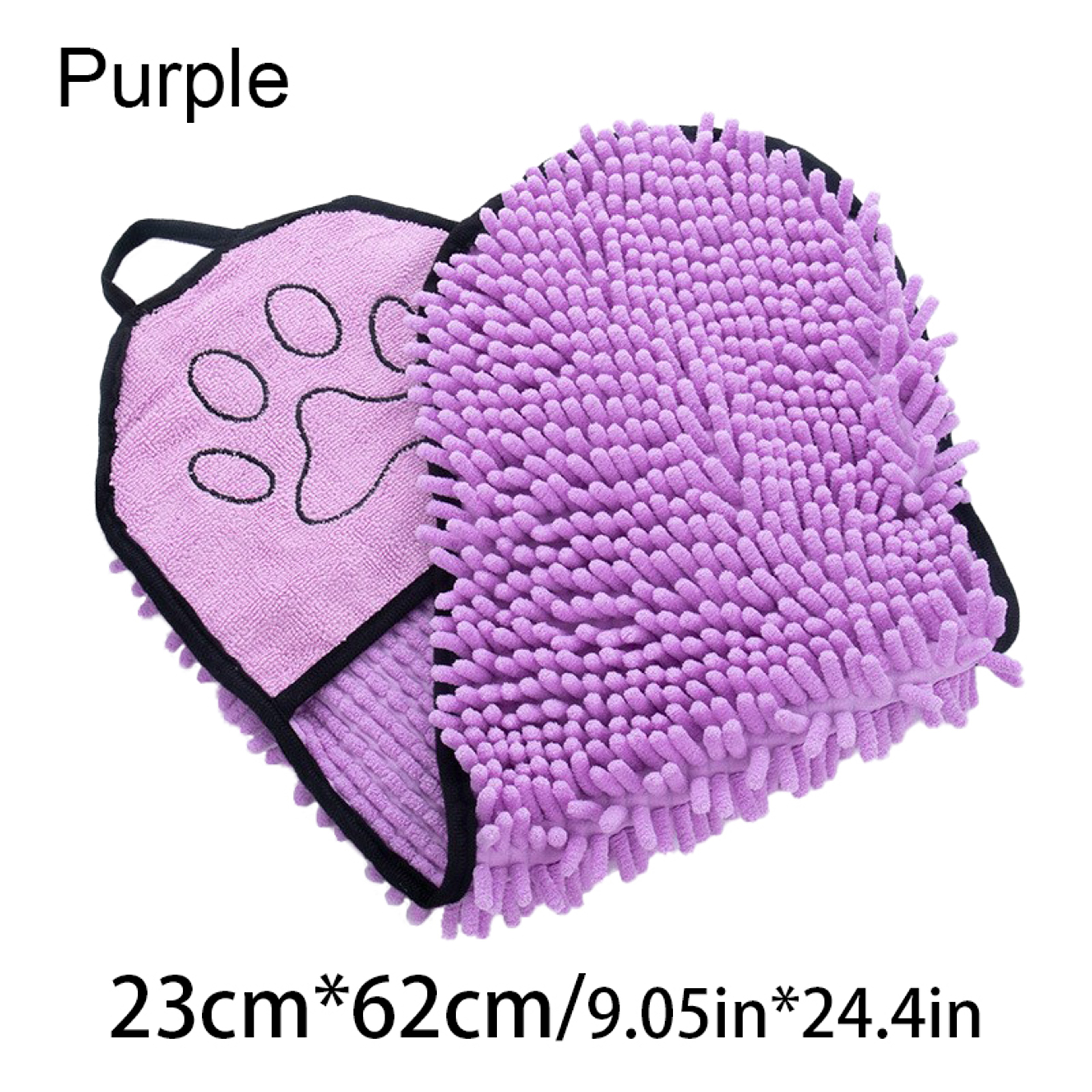 QuickDry CozyWrap Pet Bath Robe Towel for Dogs & Cats – view 9