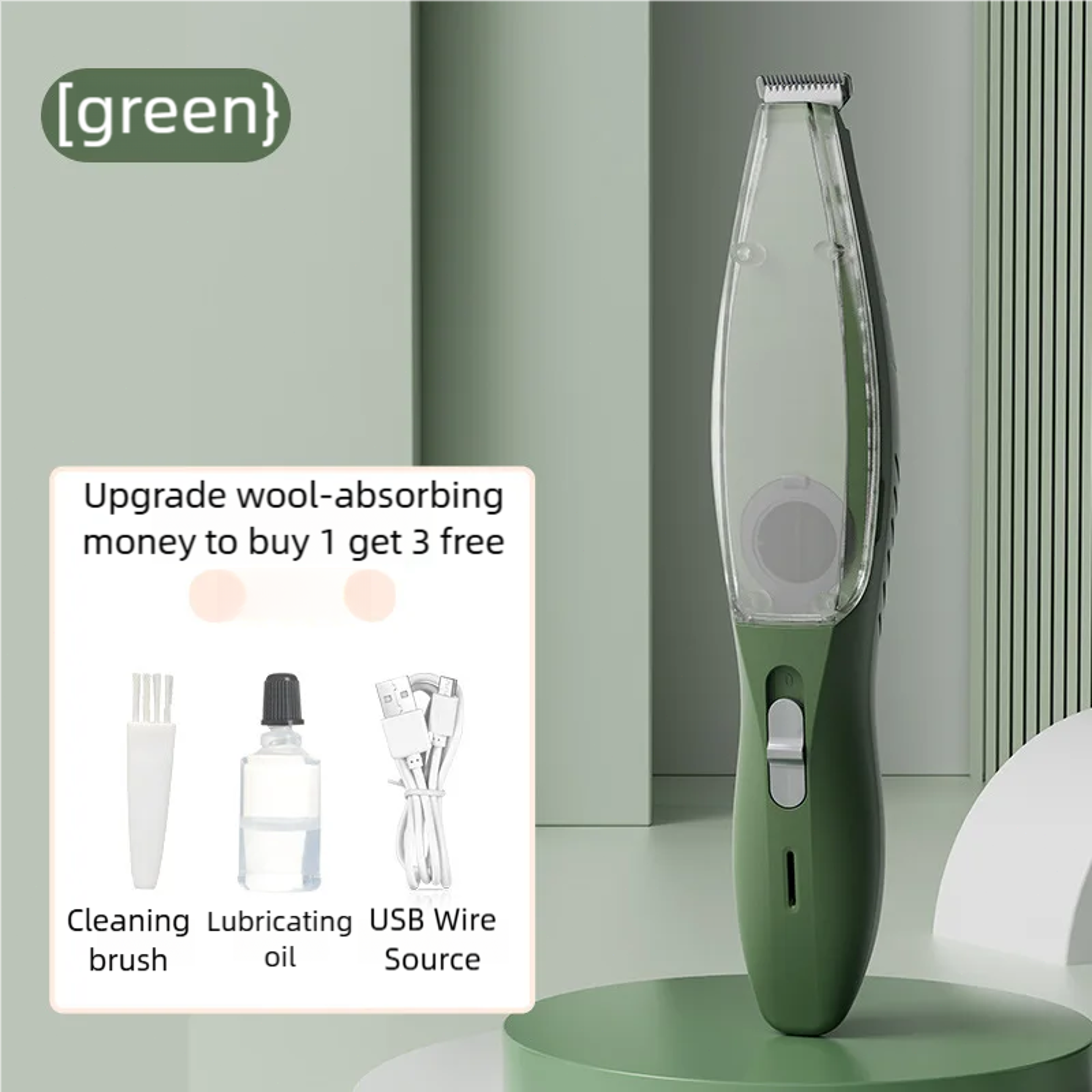 Pet Grooming Trimmer & Vacuum for Dogs and Cats – view 8