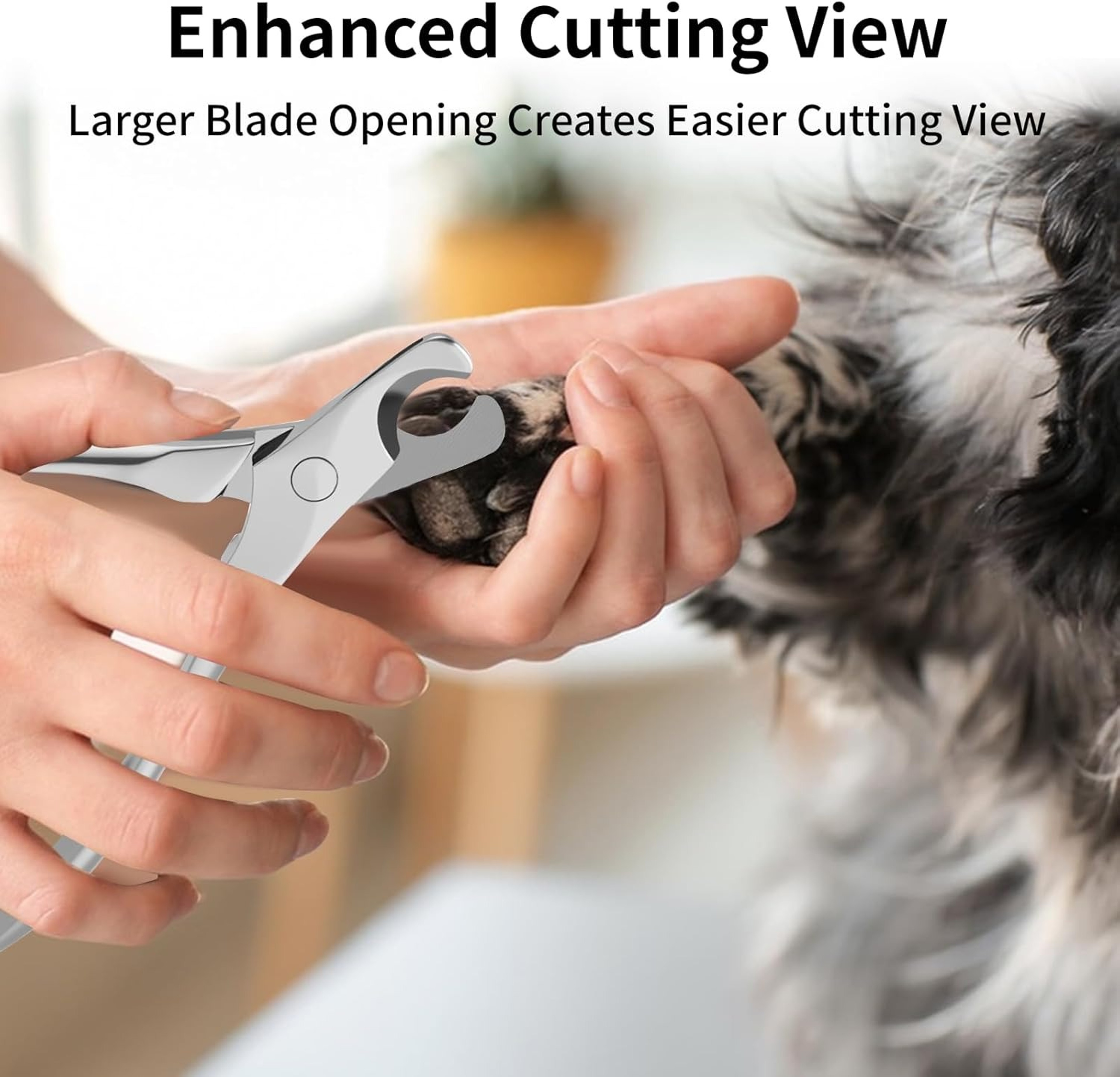 Professional Pet Nail Clippers Stainless Steel Safety Trimmer For Dogs  Cats 2